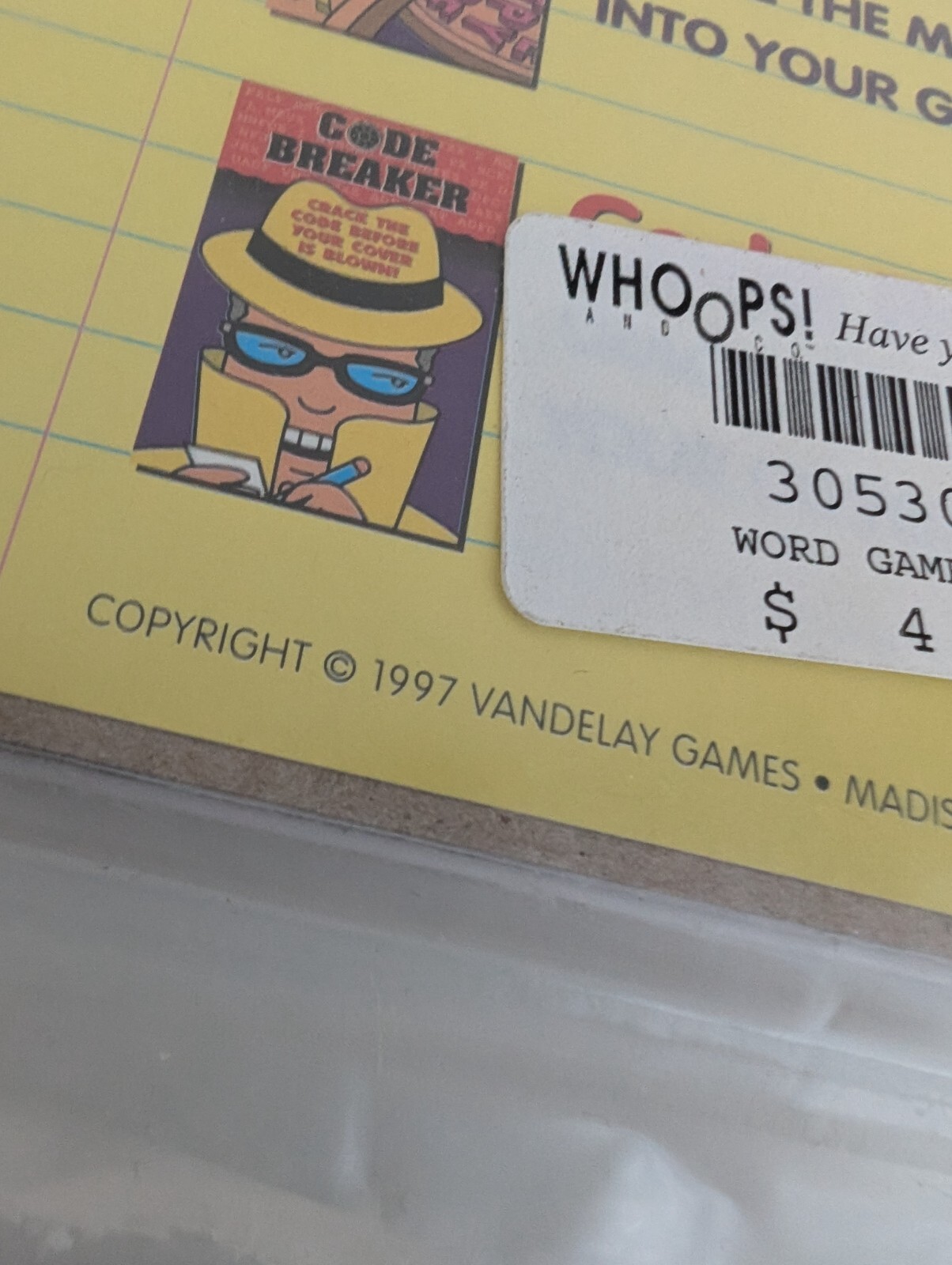 Travel game vintage 1996 Vandelay Games 90s word breakdown gridlock NEW lot 3