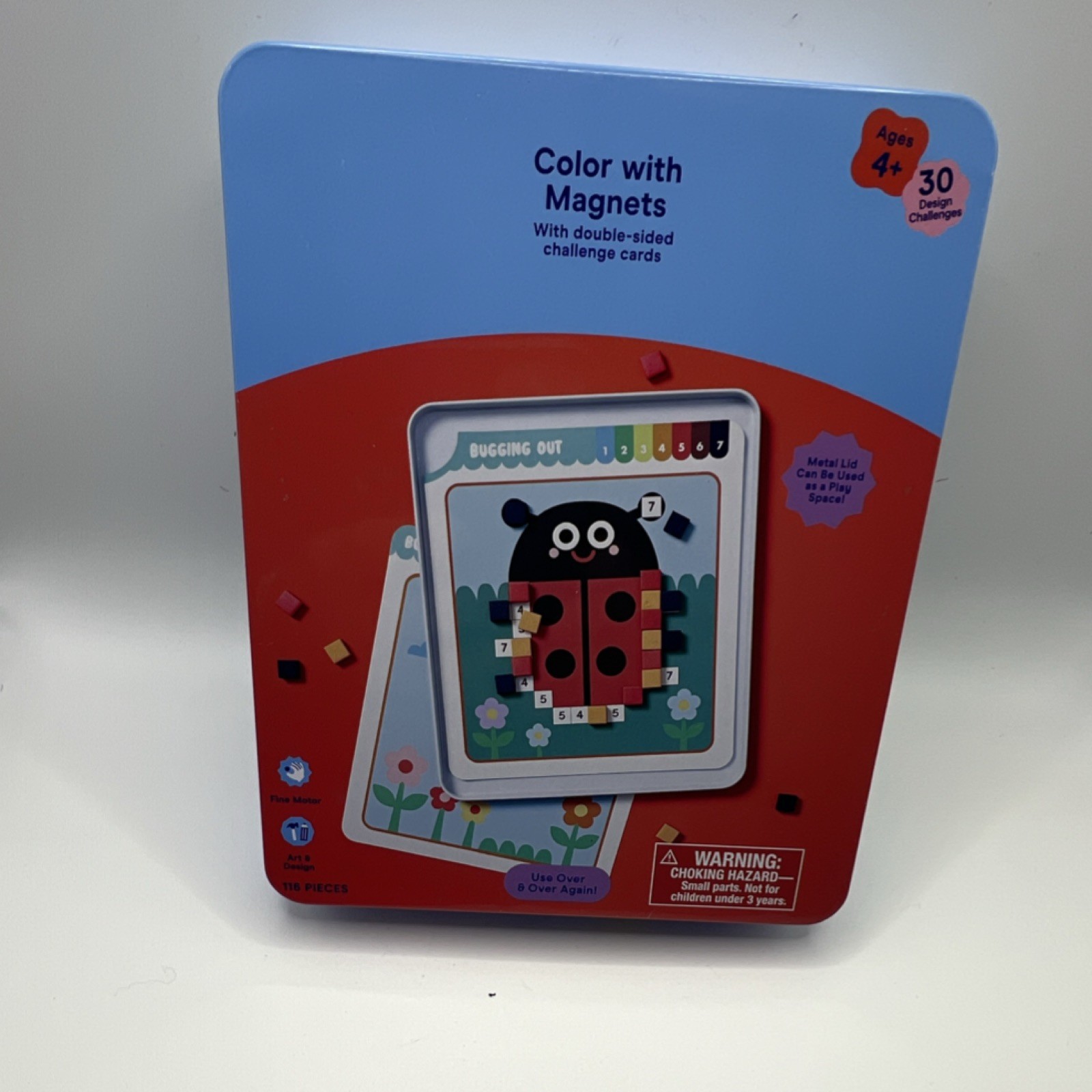 Magnet Double-Sided Challenge Cards Educational Toy Arts & Crafts Animals Ages …