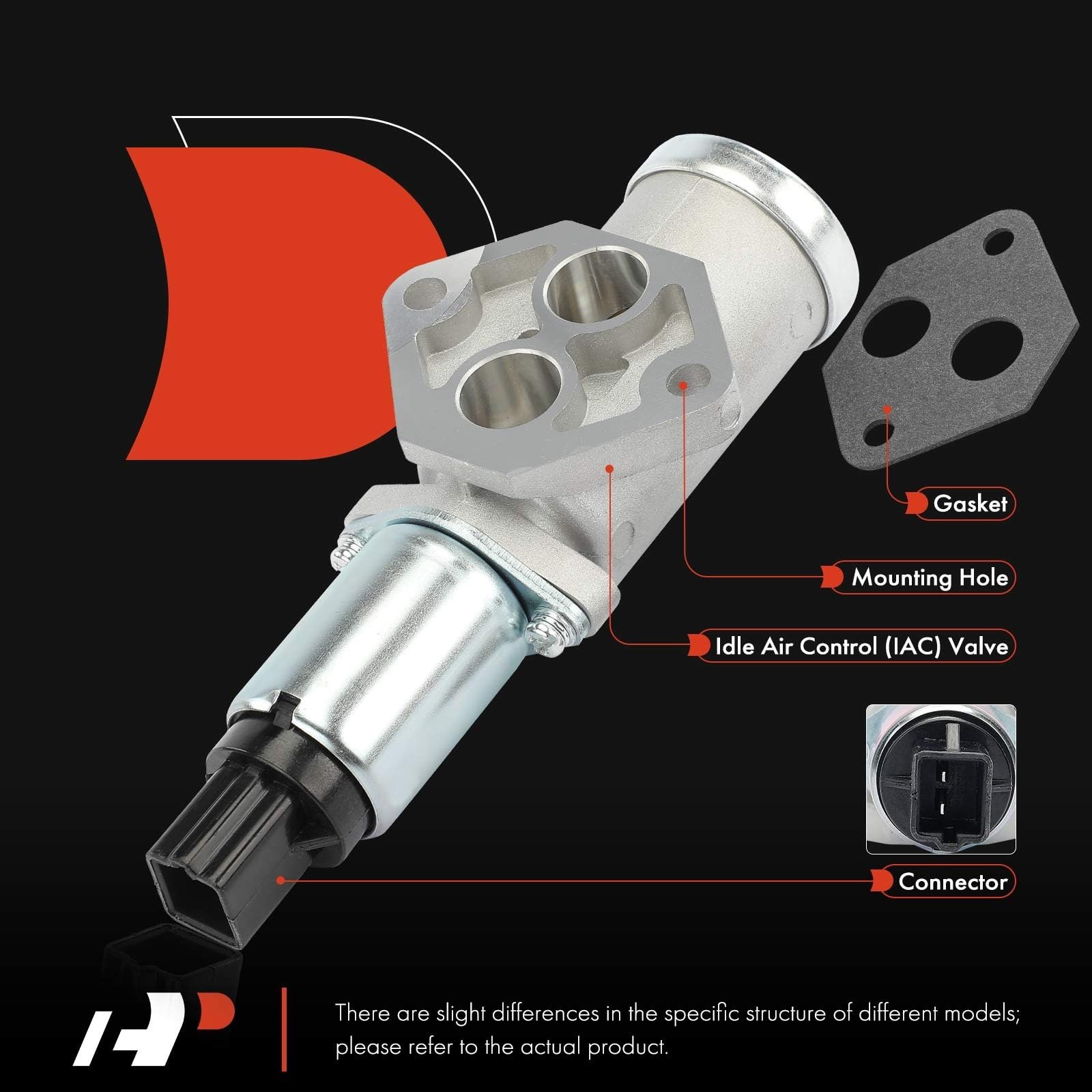 A-Premium Fuel Injection Idle Air Control Valve – Compatible with Ford F-150,…