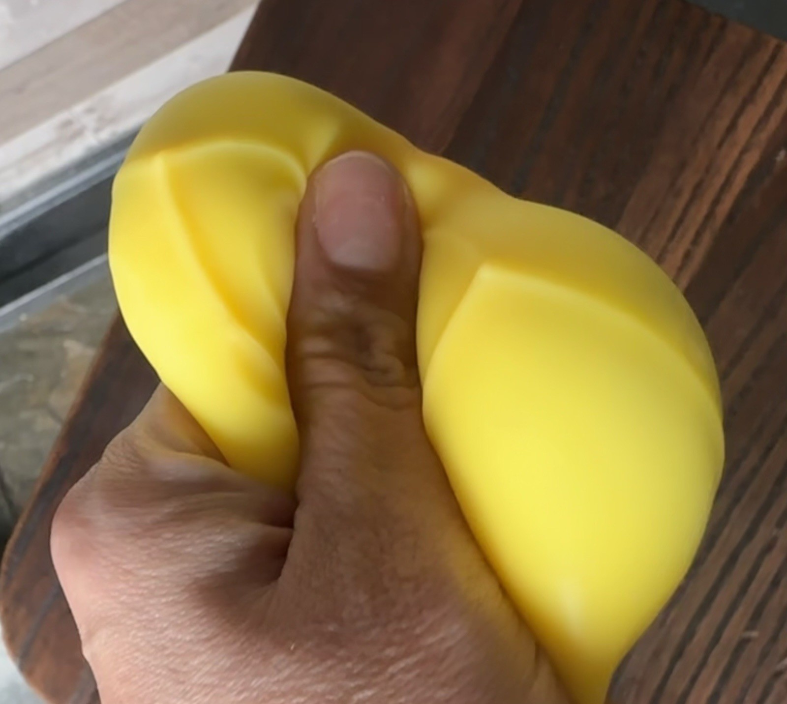 Squishy Cheese Block Stress Ball Like Nee Doh Soft Squeeze Like Sunny Days Gel