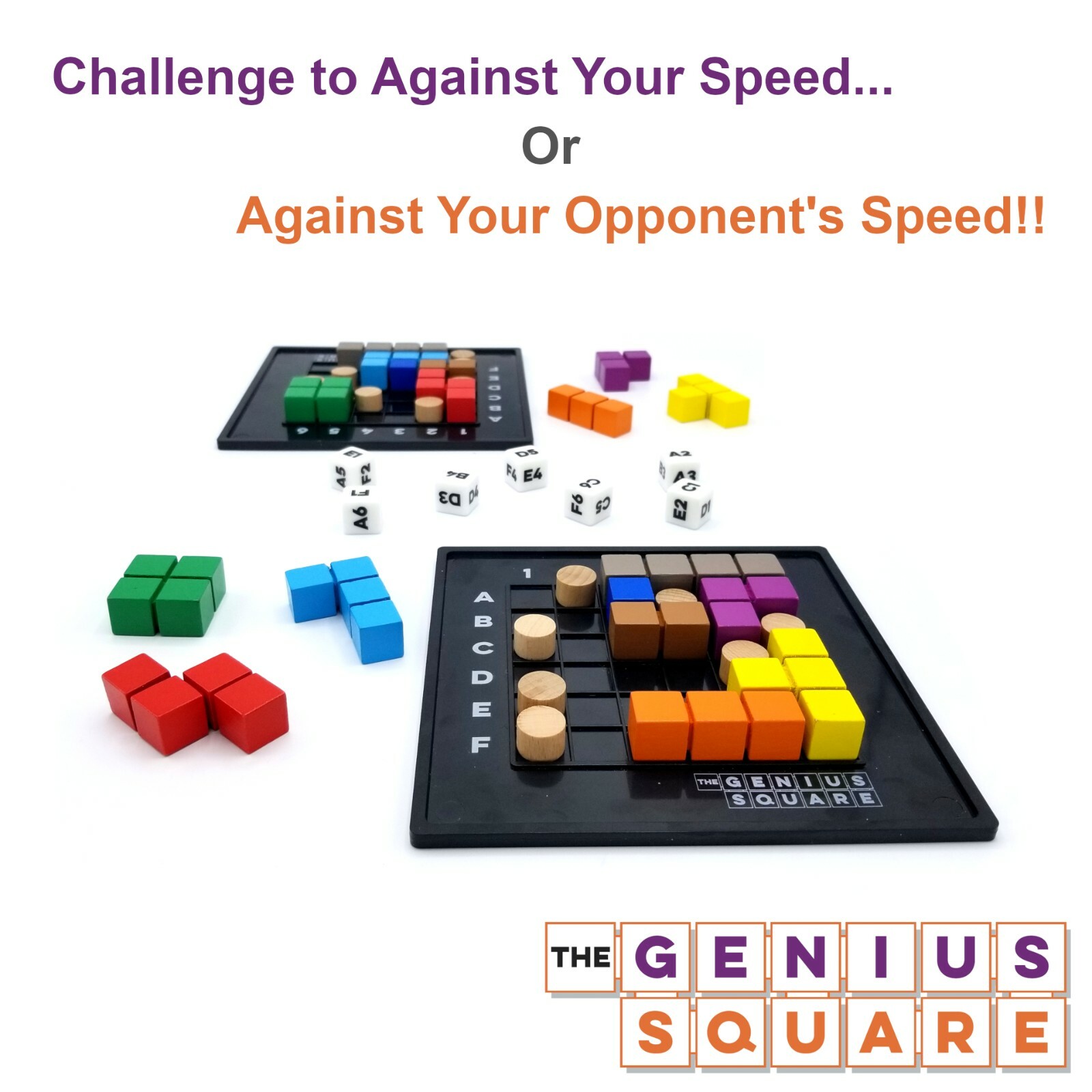 The Genius Square – STEM Puzzle Game! Game of the Year Nominee! 62208 Solutions