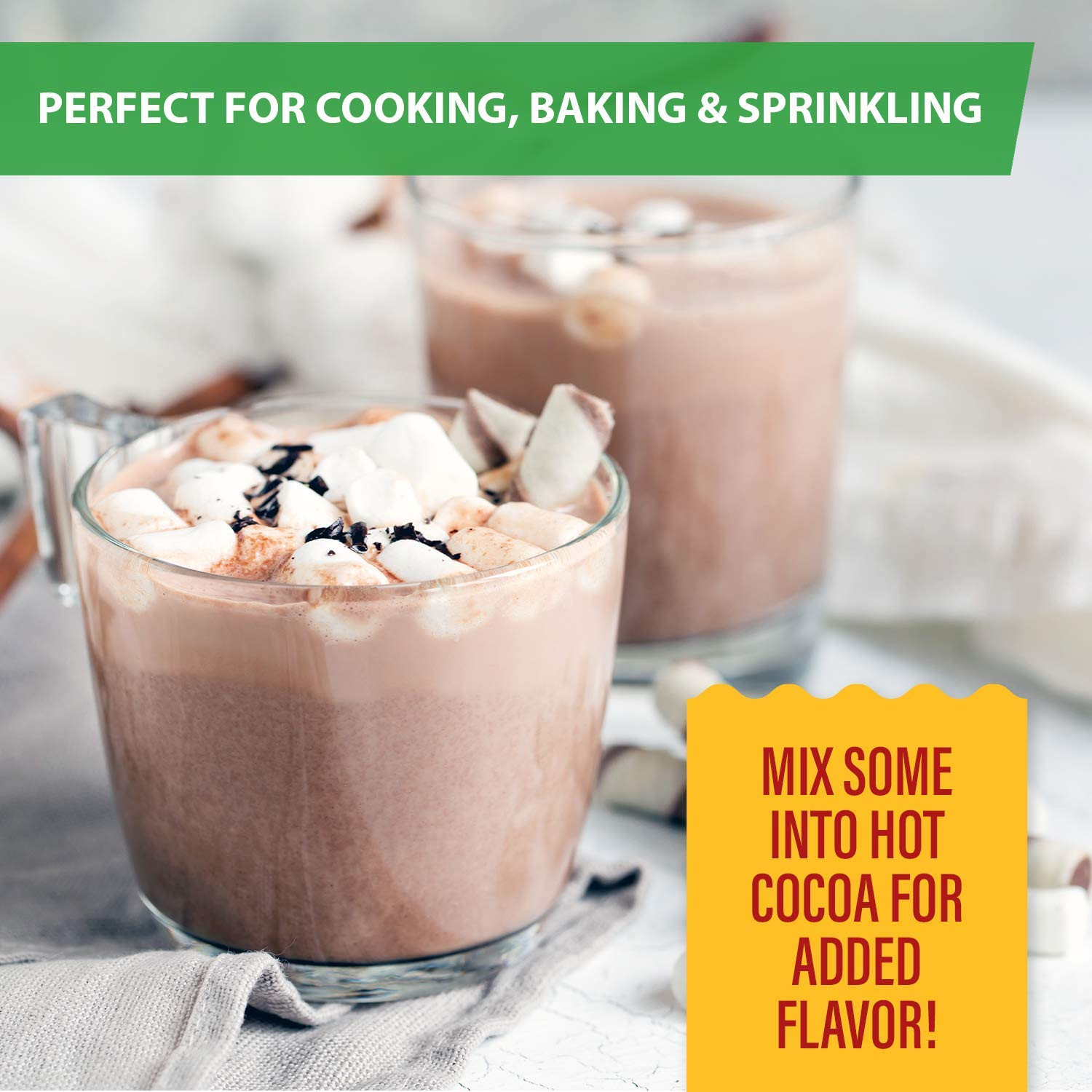 Vanilla Sugar for Baking | for Chefs, Home Cooking, Coffee, Cocktails, Cakes, Cr
