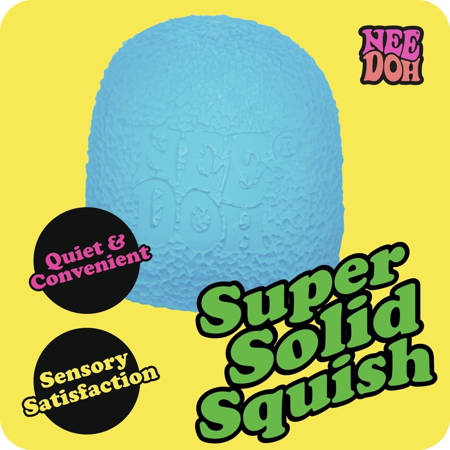 Authentic Nee Doh Gumdrop Super Solid Squish Needoh Gum Drop RARE