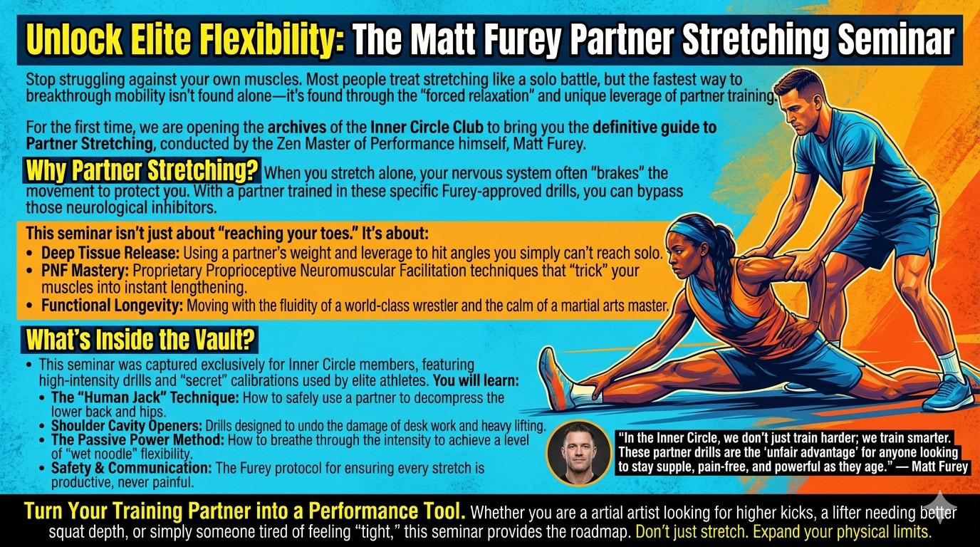 Forbidden Stretches: Matt Furey’s Inner Circle Partner Protocol | Secret Drills