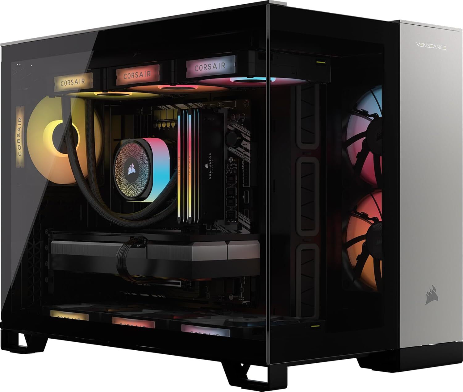 Corsair Vengeance i5100 Gaming PC – Liquid Cooled Intel Core i9-14900KF CPU –