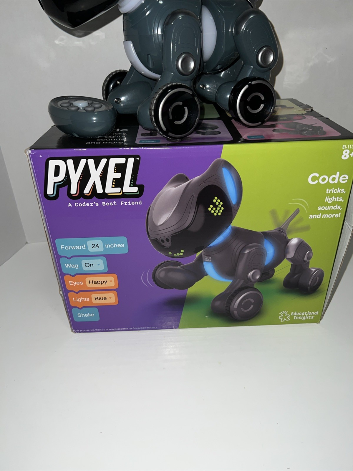 Educational Insights PYXEL A Coder’s Best Friend – Coding Robots for Kids