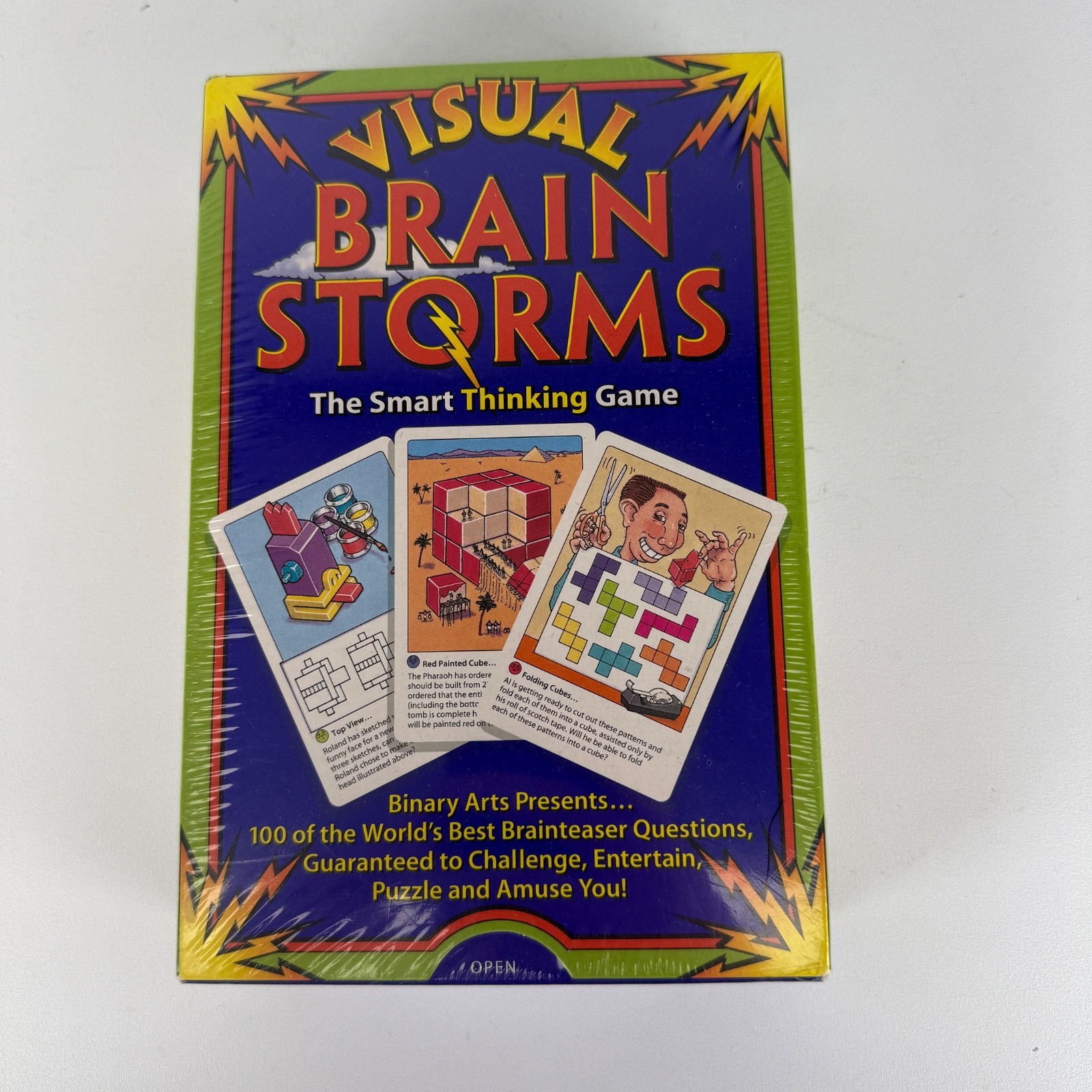 Visual Brain Storms The Smart Thinking Game Challenge your Brain Brainteasers