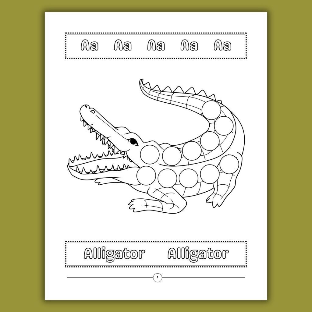 Alphabet Dot to Dot Fun & Alphabet Dot Marker Worksheets