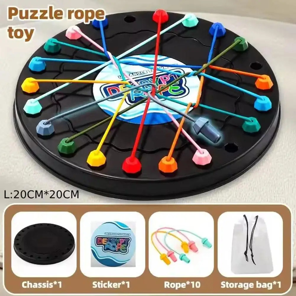 Rope Untying Puzzle Game Kids Educational Logic Thinking Training Toy