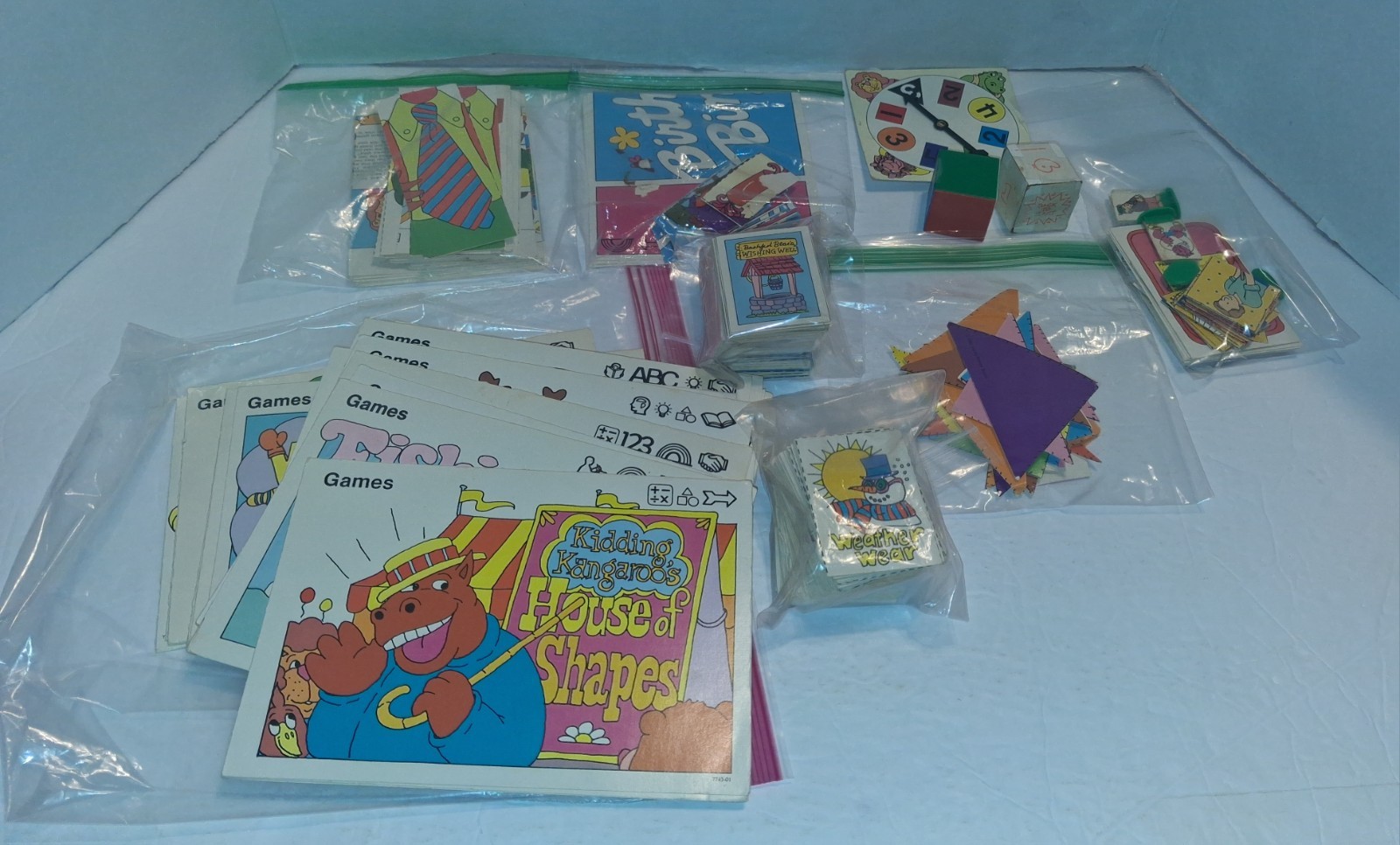 Sweet Pickles Preschool Program Lot Cards Pieces ONLY PLEASE READ DESCRIPTION!