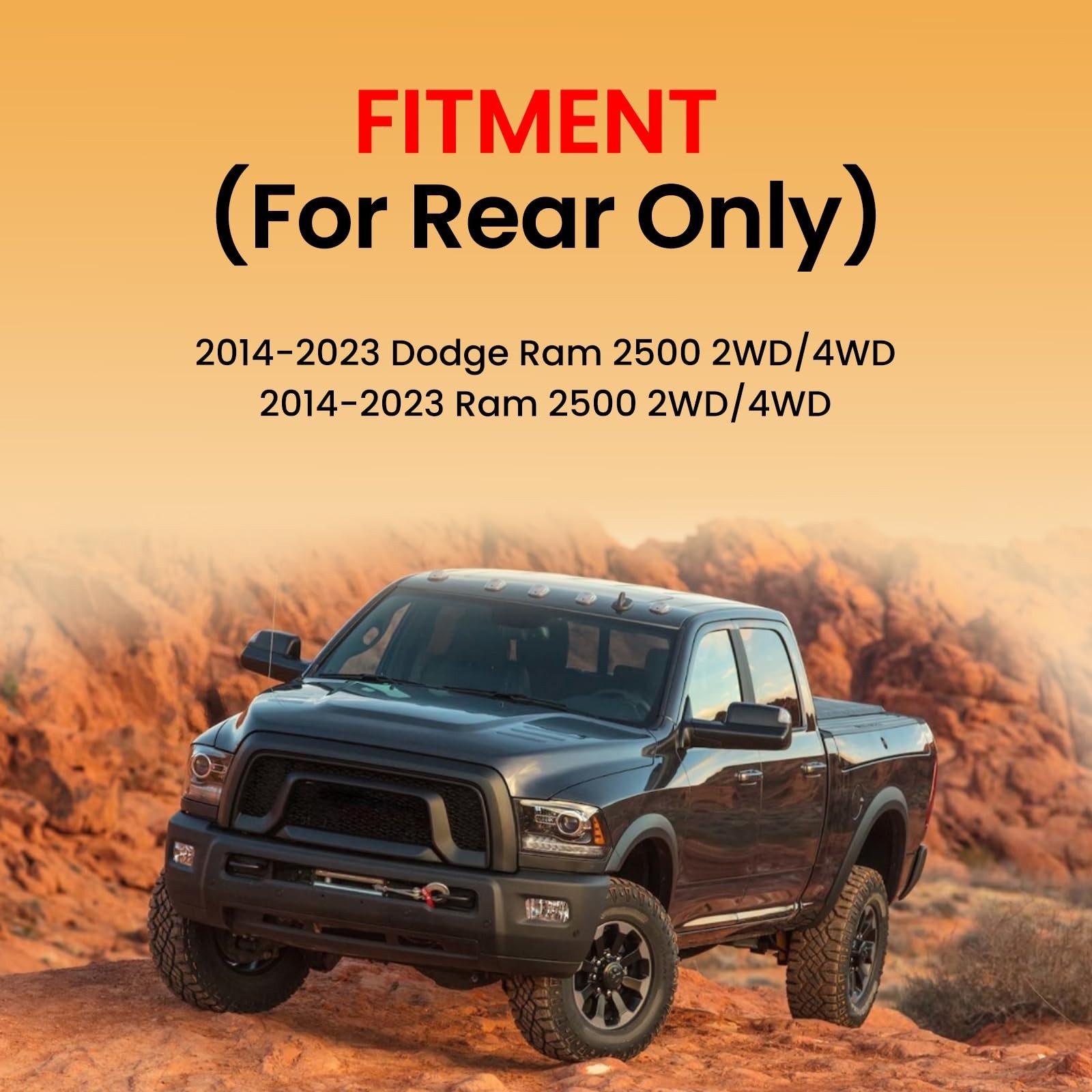 MILLISEC Air Spring Bags Suspension Kit Compatible with 2014-2023 Dodge Ram 2…