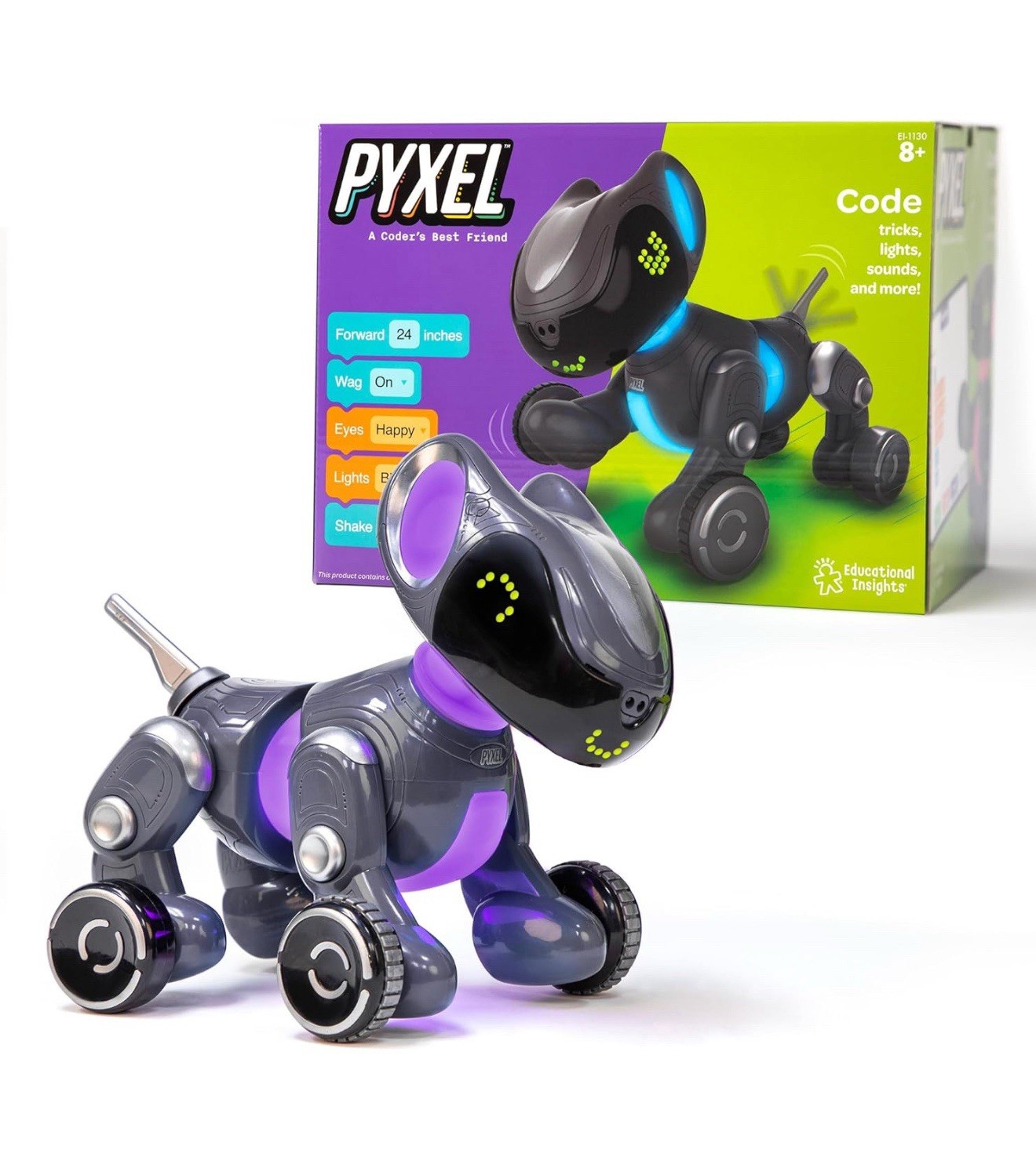 Educational Insights PYXEL A Coder’s Best Friend – Coding Robots for Kids