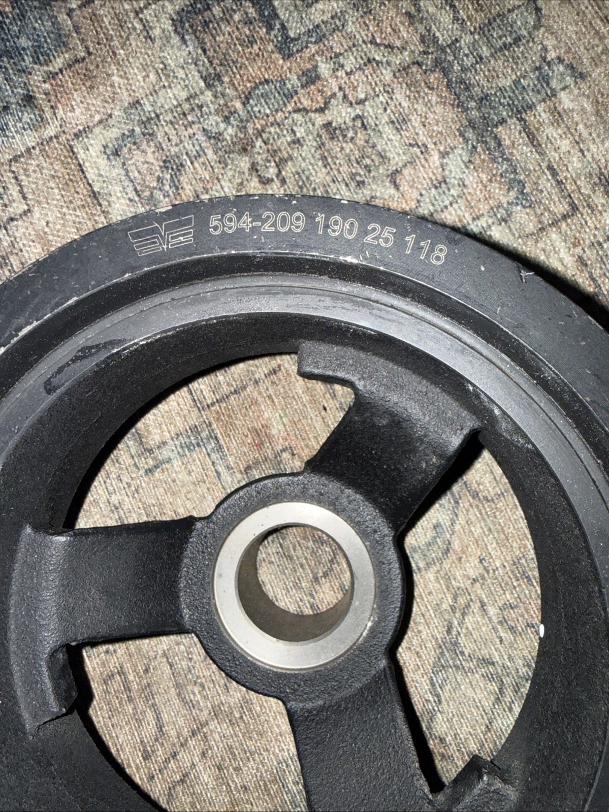 594-209 Engine Harmonic Balancer Crankshaft Pulley Fit for Bucik, Chevy, GMC,