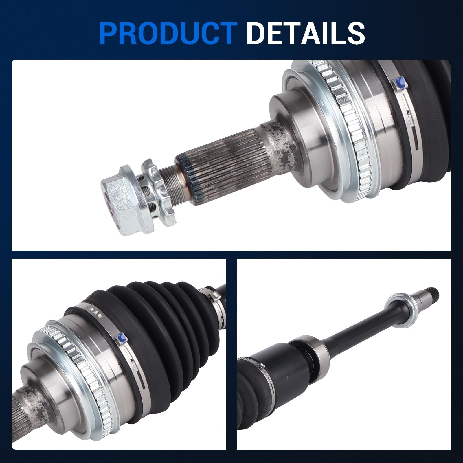 Autoround 665169 Front Right CV Axle Shaft Assembly Fit for Toyota Camry 1997…