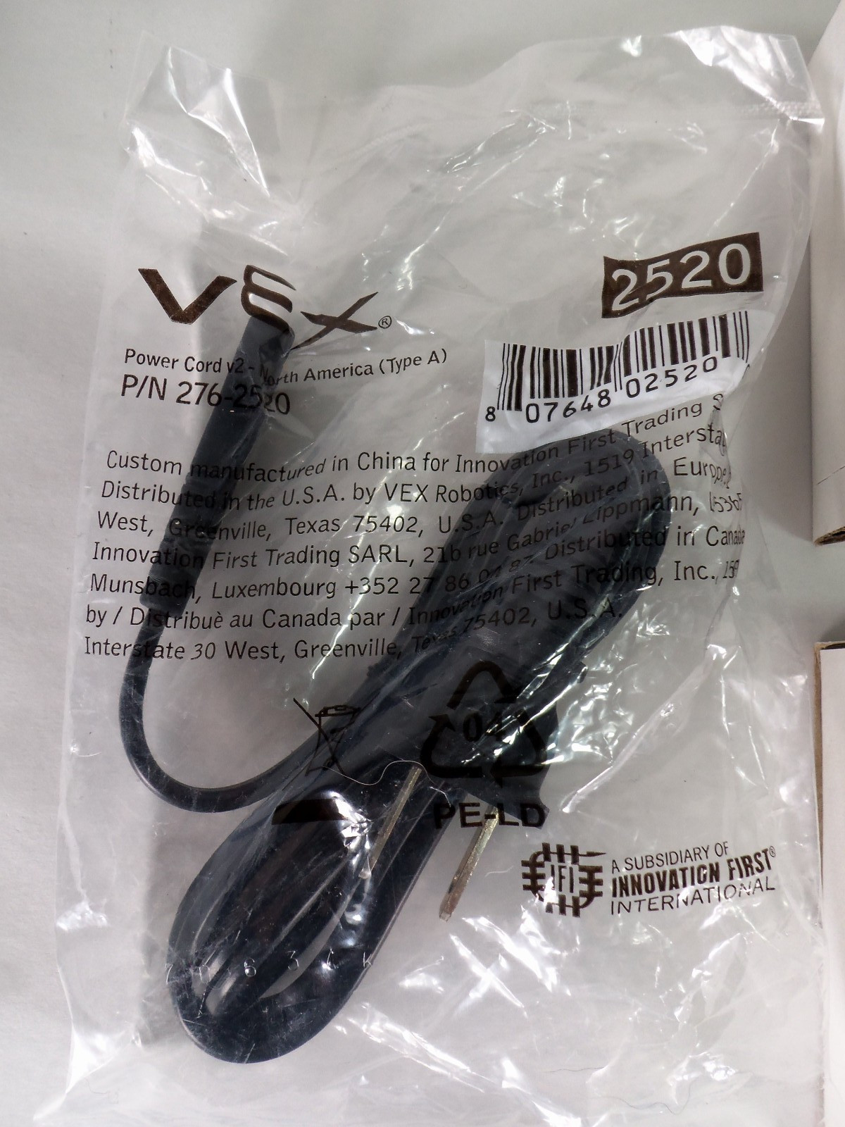 VEX Robotics Smart Charger 276-2519 With Power Cords Lot of 2