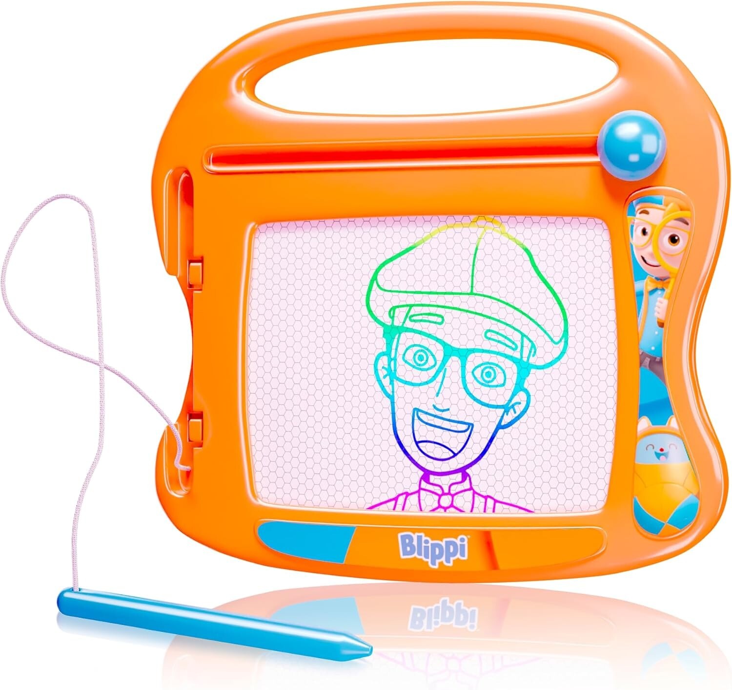 Lollipop Blippi Magnetic Travel Sketcher – A Portable Drawing Pad for Kids