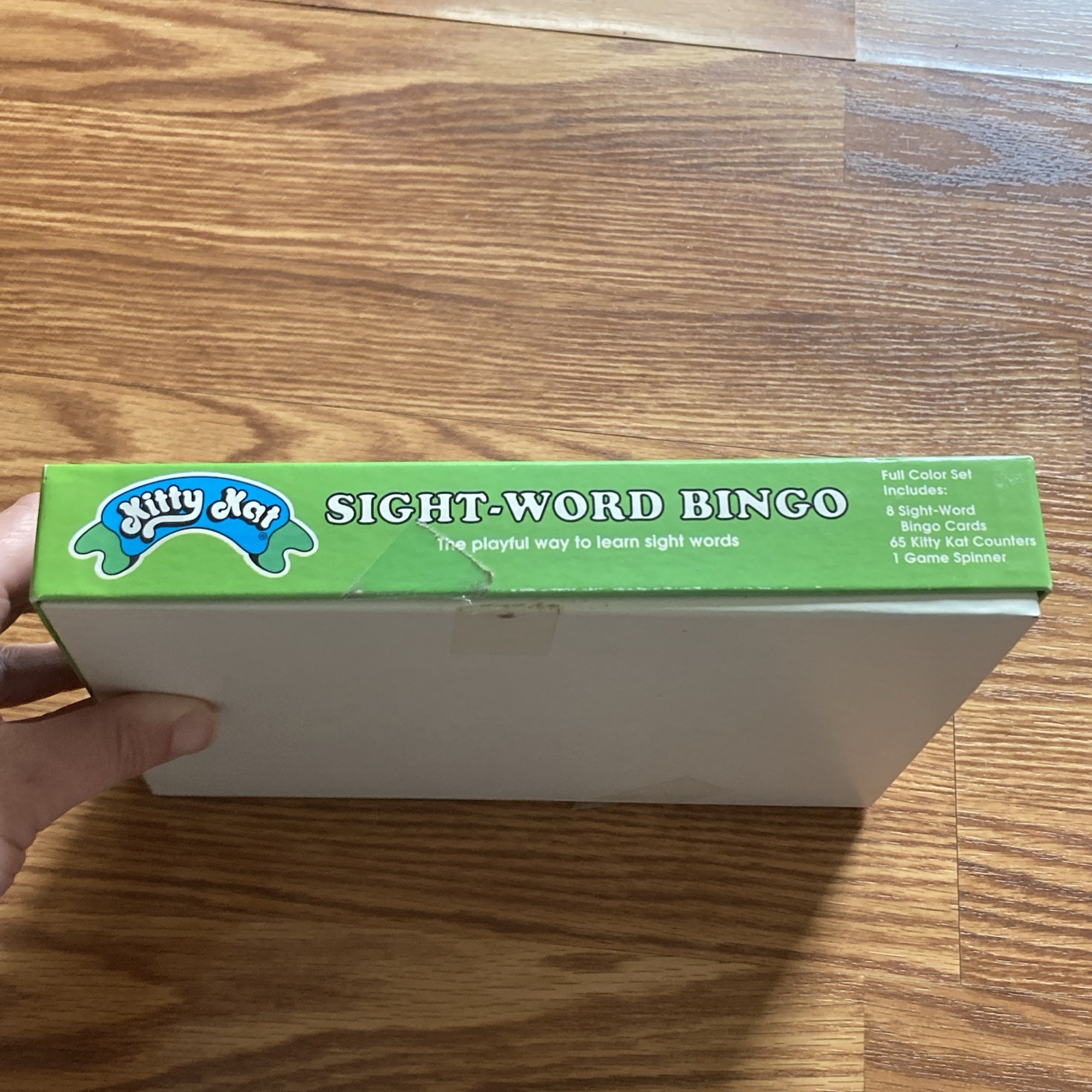 Kitty Kat Sight Word Bingo Home School Game Open Box New Vintage