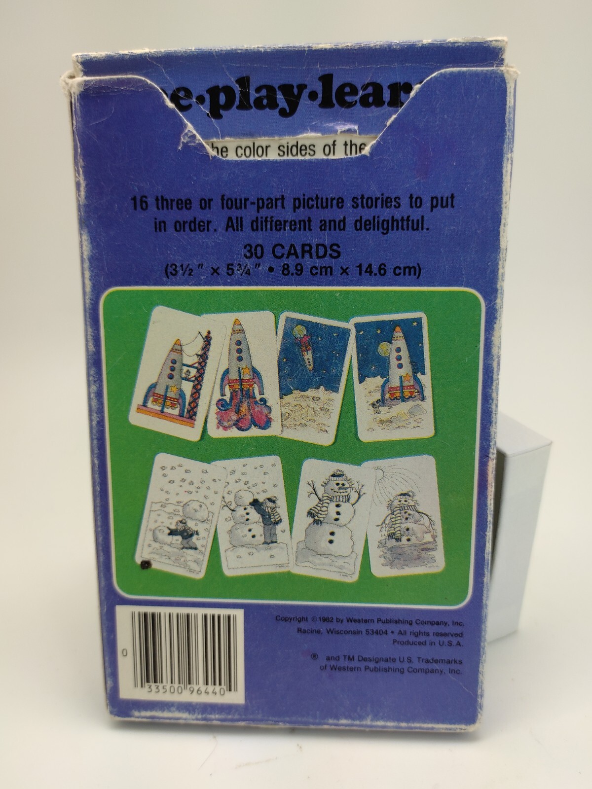 Vintage The Scribbler’s What’s Next? Preschool Activity Cards See & Know