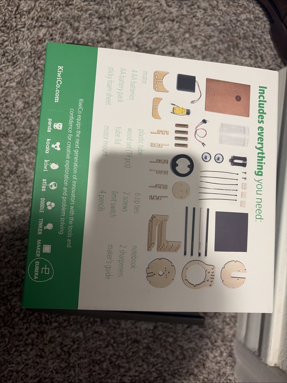 Eureka Crate Electric Pencil Sharpener DIY Kit