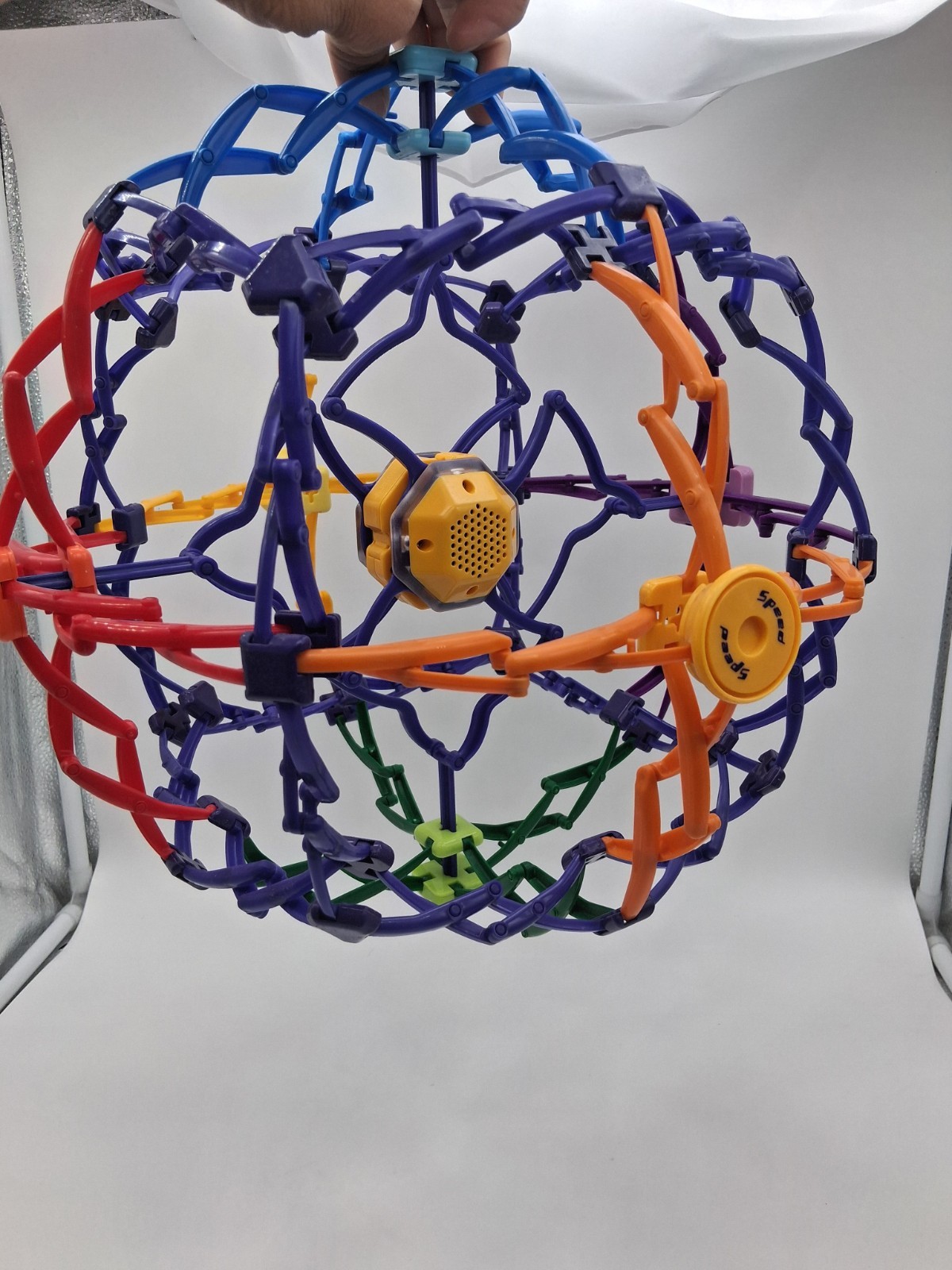 Sonic Fx Transforming Sphere By Hoberman Innovation w/Cool Sounds & Lights Works