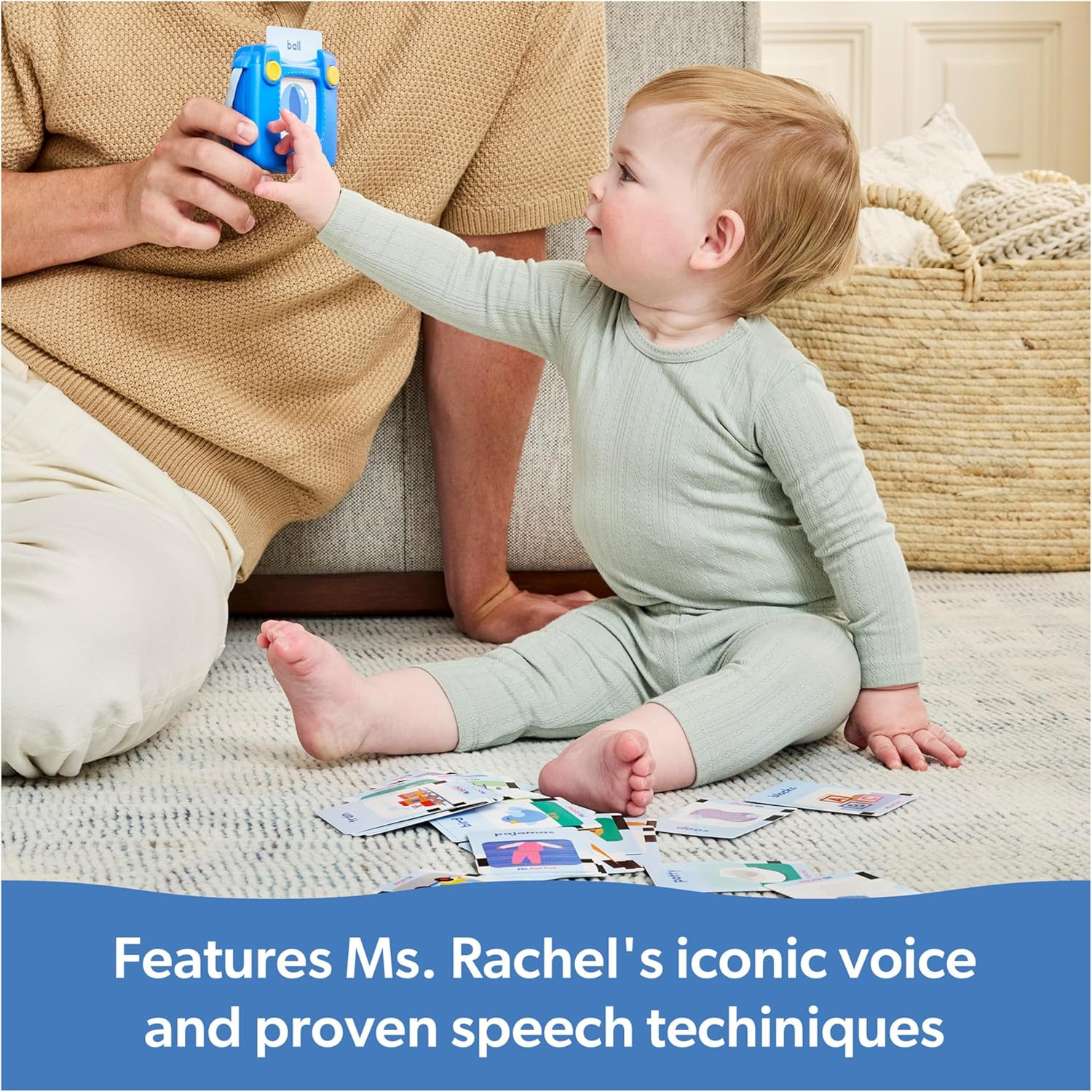 Official First Words Talking Flash Cards with Electronic Reader, 100 Words
