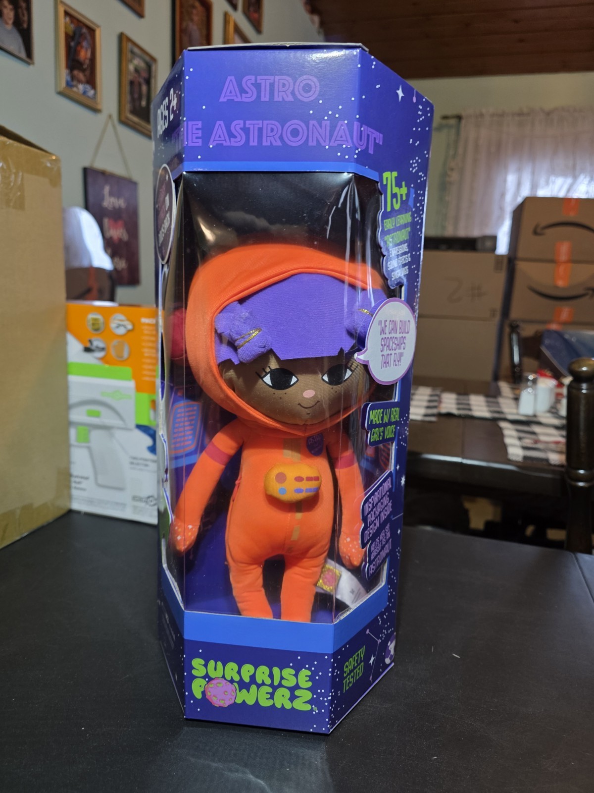 Surprise Powerz Astro the Astronaut Educational Talking STEM Plush Doll New