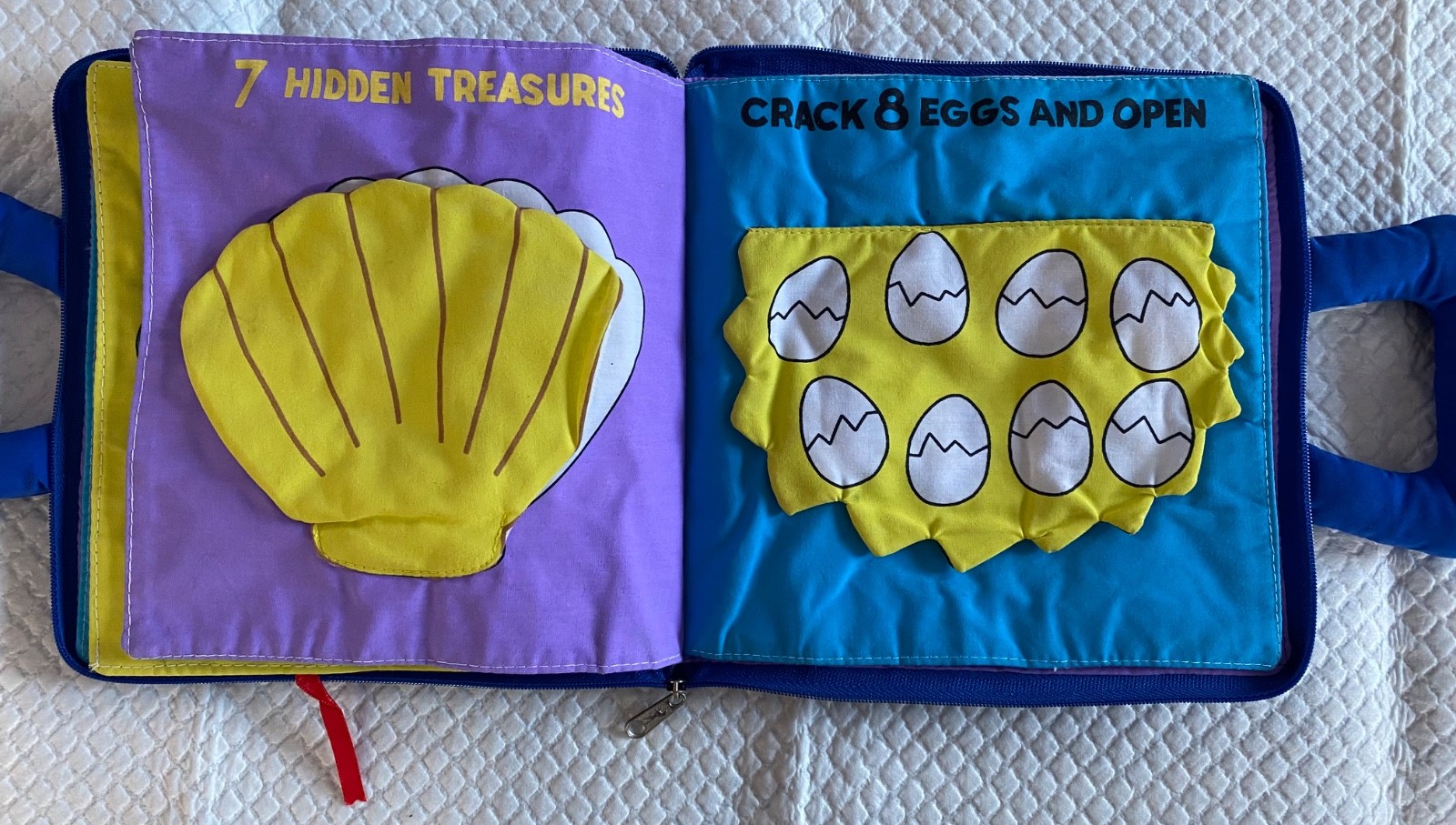 Pockets of Learning Count & Play II Soft Interactive Book