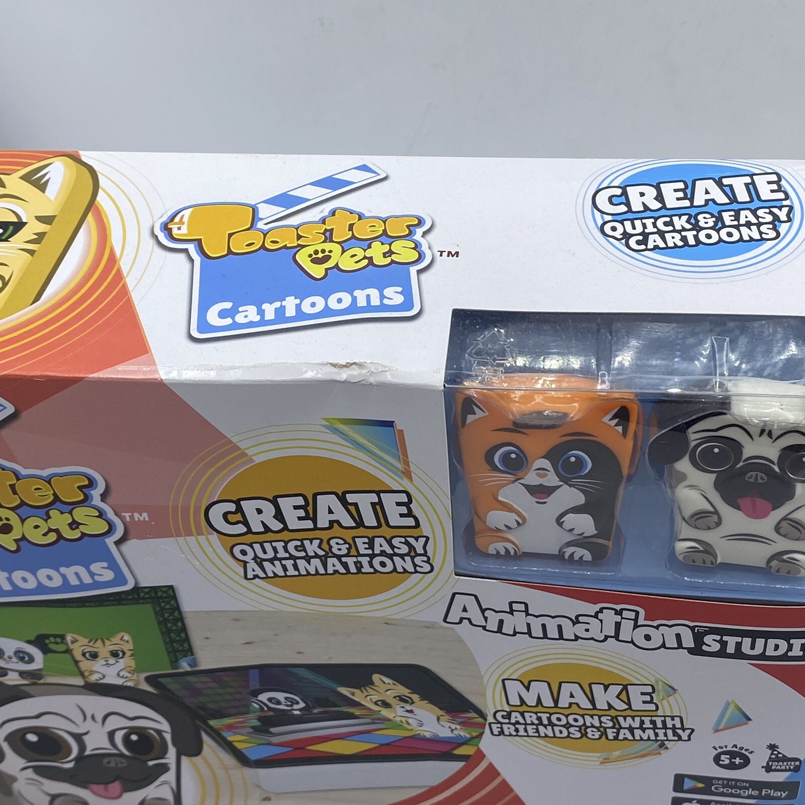 Toaster Pets Make Cartoons STEM Educational Toy Create Quick Easy Animations NEW
