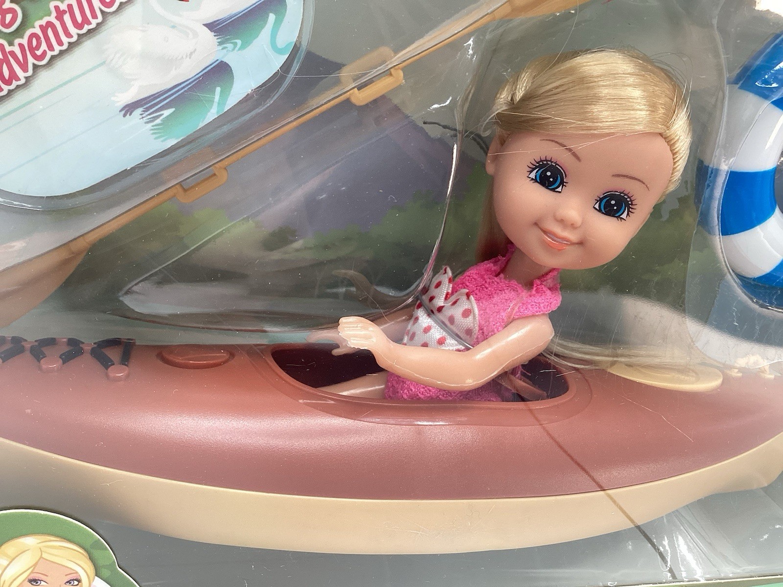 Zoe Kayak Adventure Doll Playset