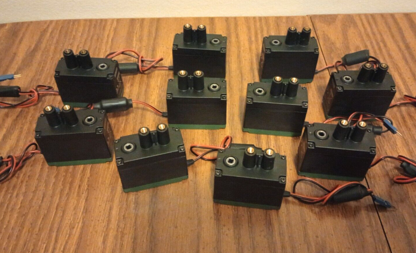 🟪 LOT of 10 VEX Robotics 2-Wire 393 Motors/Servos #276-2177 Used