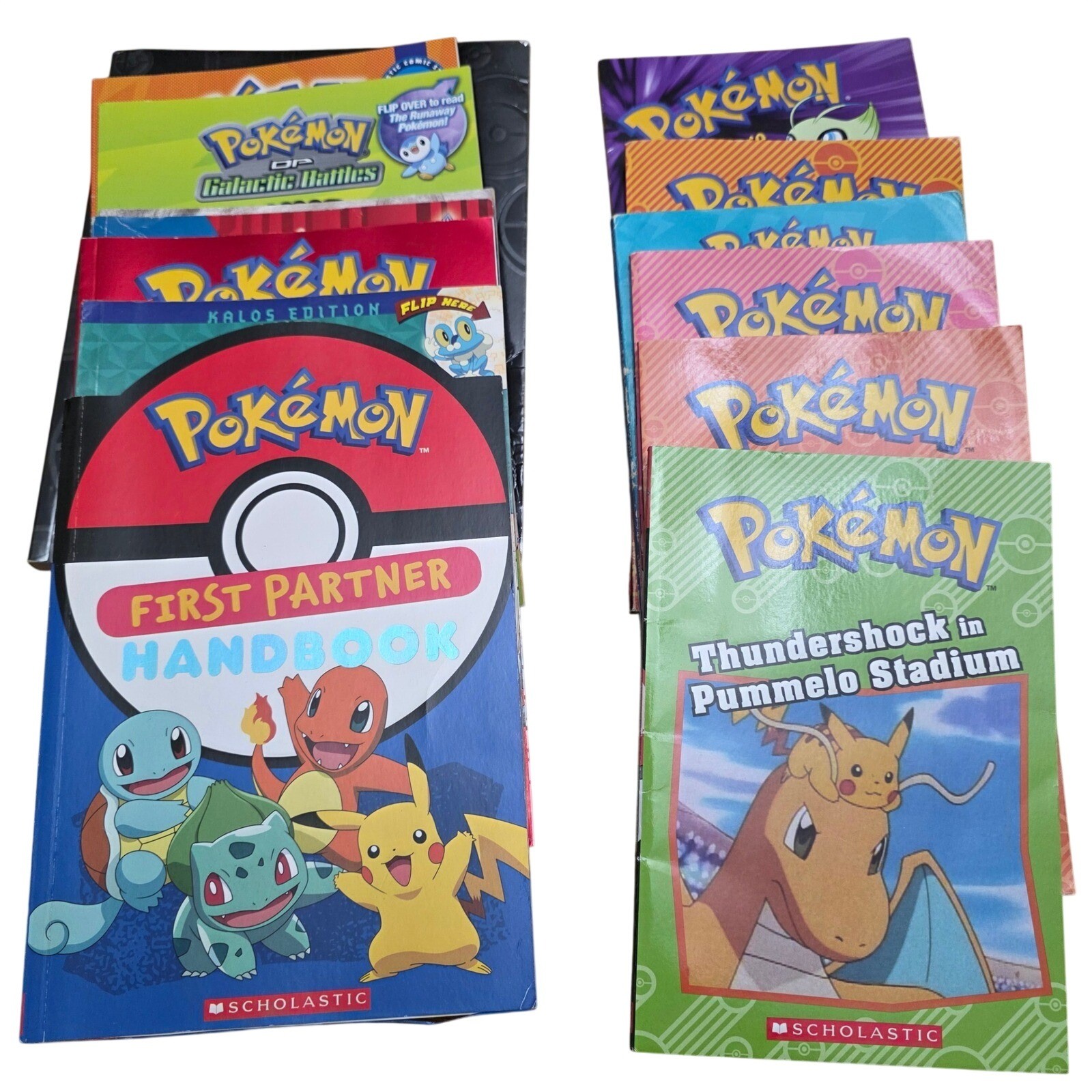 Pokemon Scholastic 14 Books Collection Kids Books