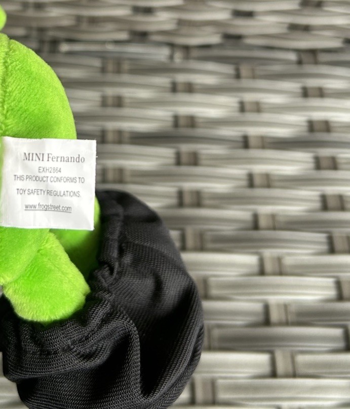 Mini Fernando Frog Plush Stuffed Animals Classroom Frog Street 12” Lovey