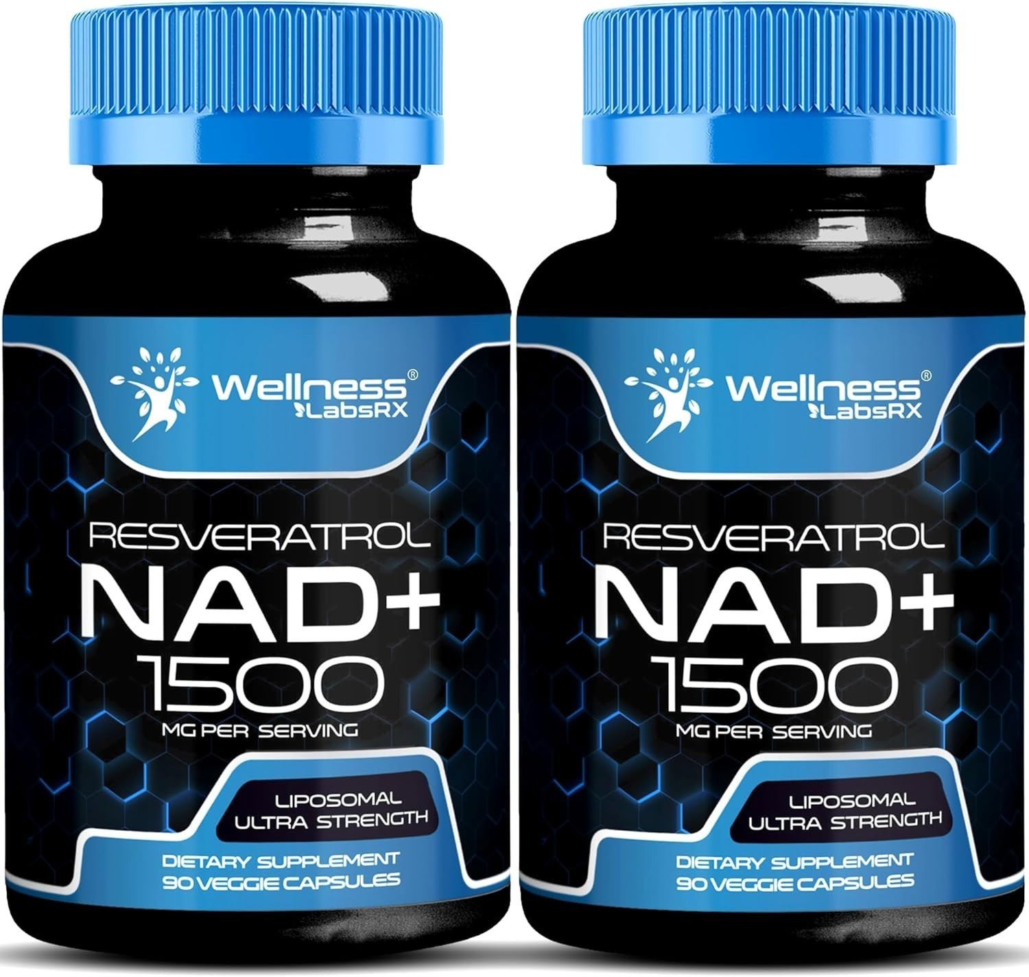 NAD Supplement, 1500mg – Liposomal NAD+ Supplement with Resveratrol, NAD Plus