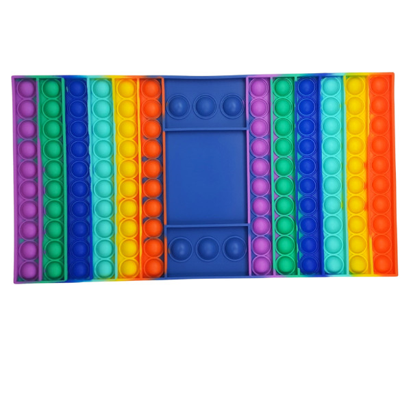 Pop Fidget Block Push Bubble Jumbo Game For Kids Family Christmas Chess Board