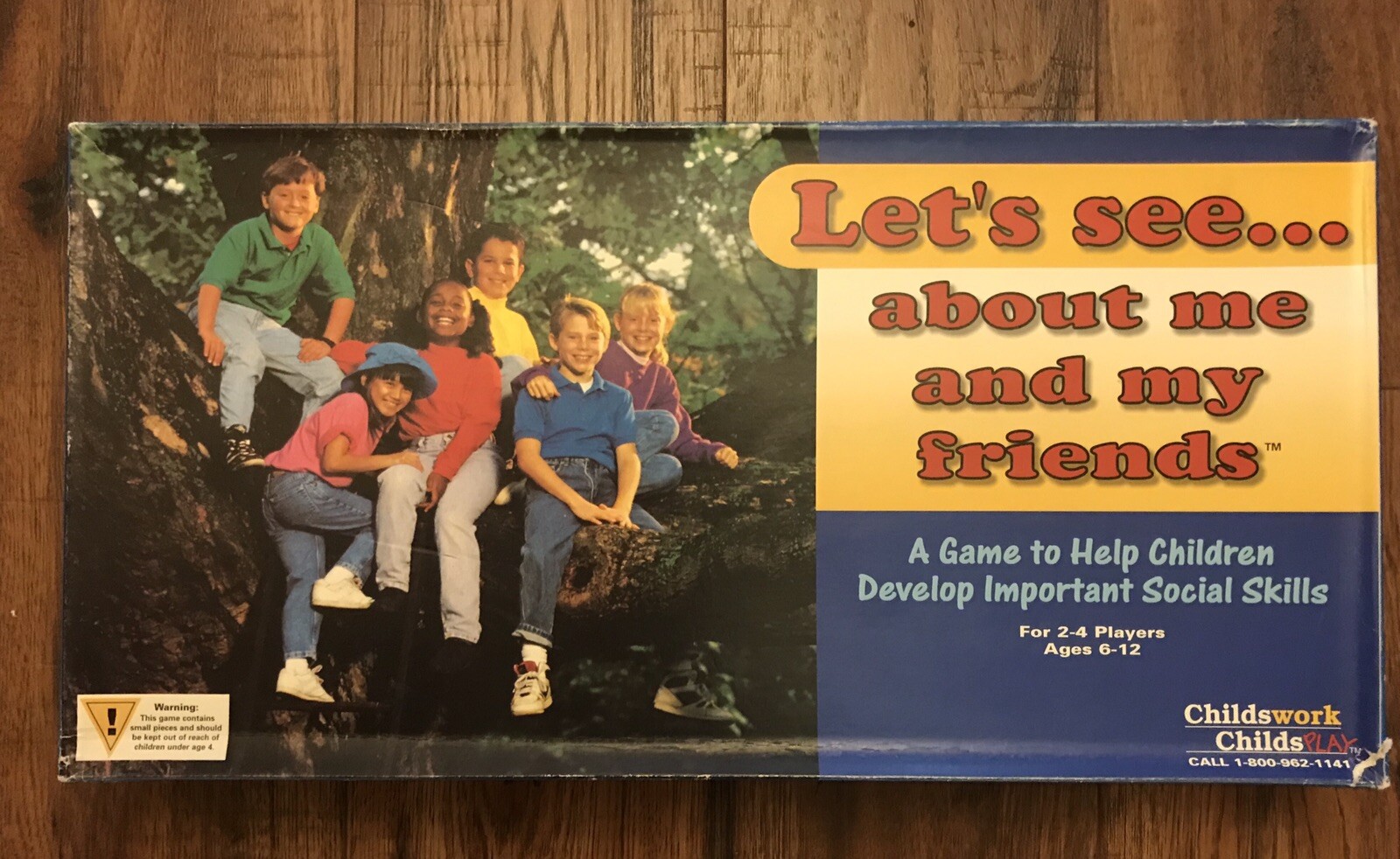 Vtg Let’s See About Me & My Friends Board Game for Mental Health Professionals