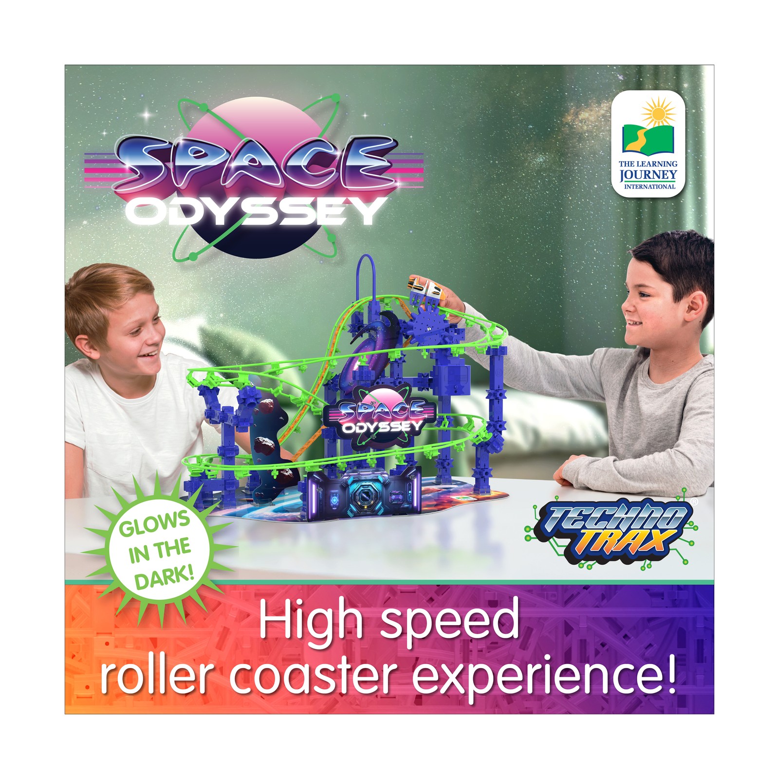 New – The Learning Journey Techno Trax – Space Odyssey: 200+ Pcs – Ages 8+