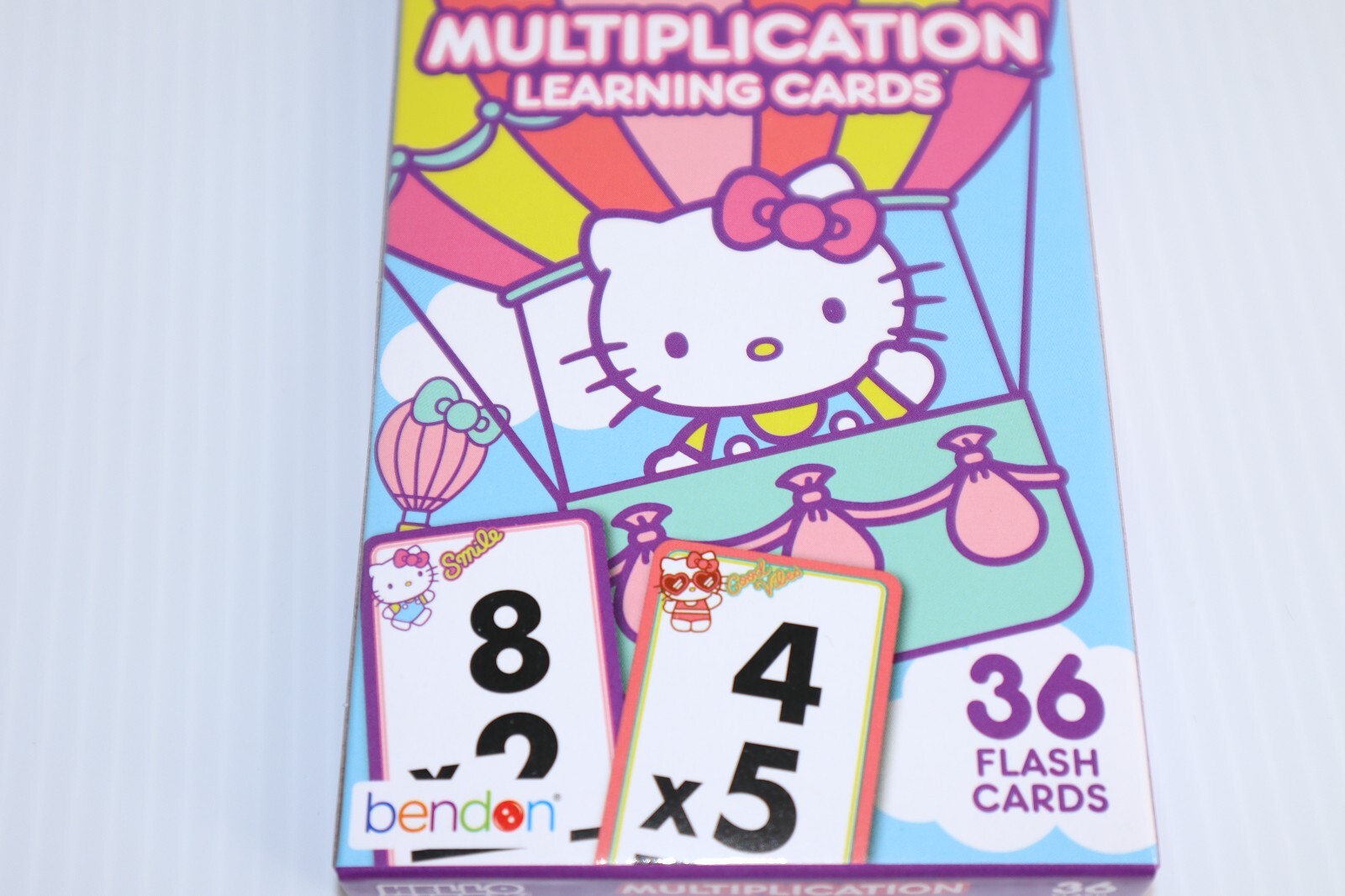 New Hello Kitty Multiplication Learning Cards Sanrio Deck Numbers Fun & Cute!