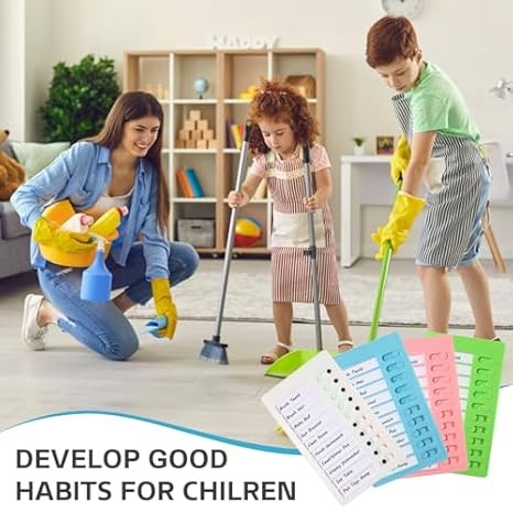 Aleric Kids Chore Chart Set – Visual Routine & Task Planner for All Ages