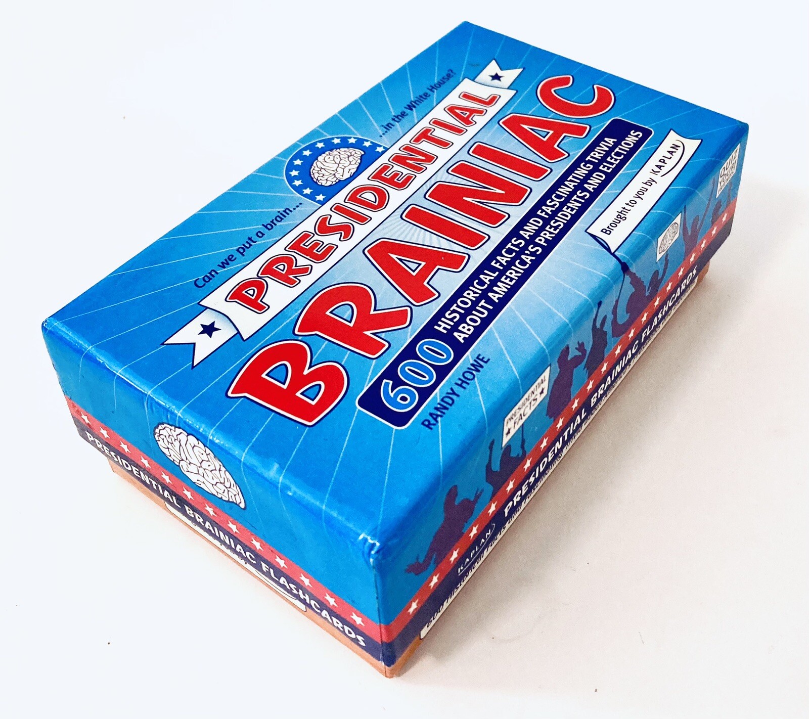 Presidential Brainiac Flashcards – 600 Historical Facts and Trivia – Kaplan