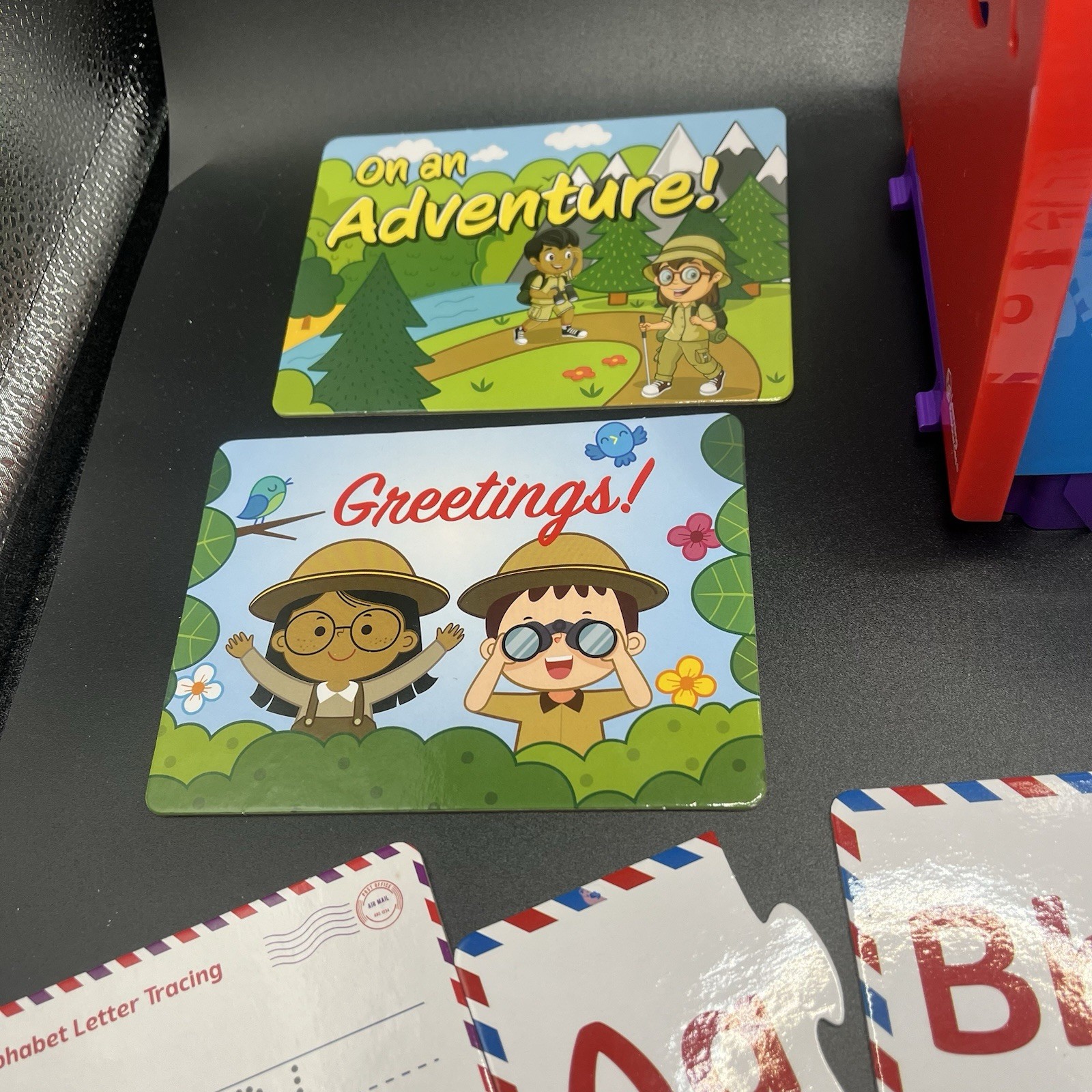 Learning Resources Alphabet Mailbox ABC Letter Puzzles Tracing Writing Preschool