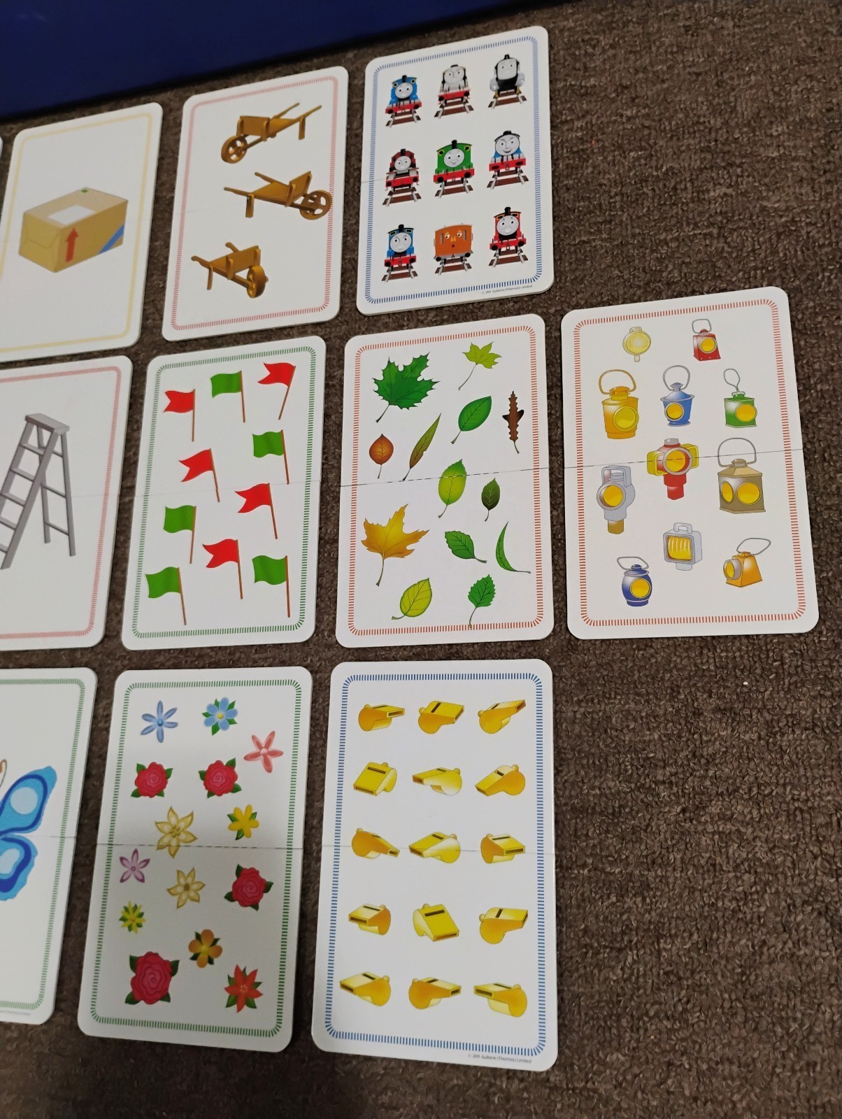 2011 Thomas & Friends Slide & Learn Interactive Cards