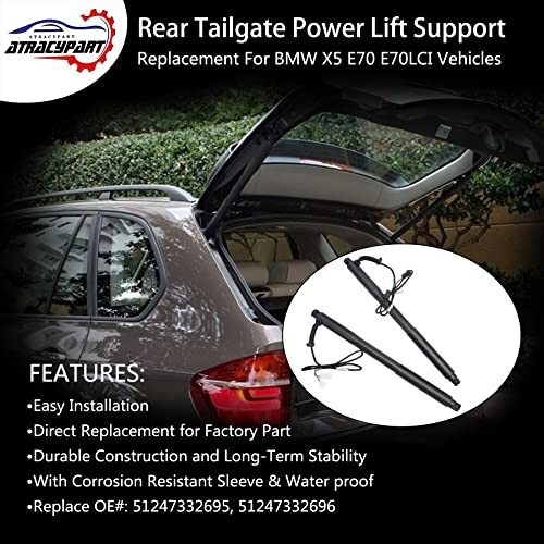 Rear Tailgate Power Lift Support Shock Electrical Struts Left & Right |