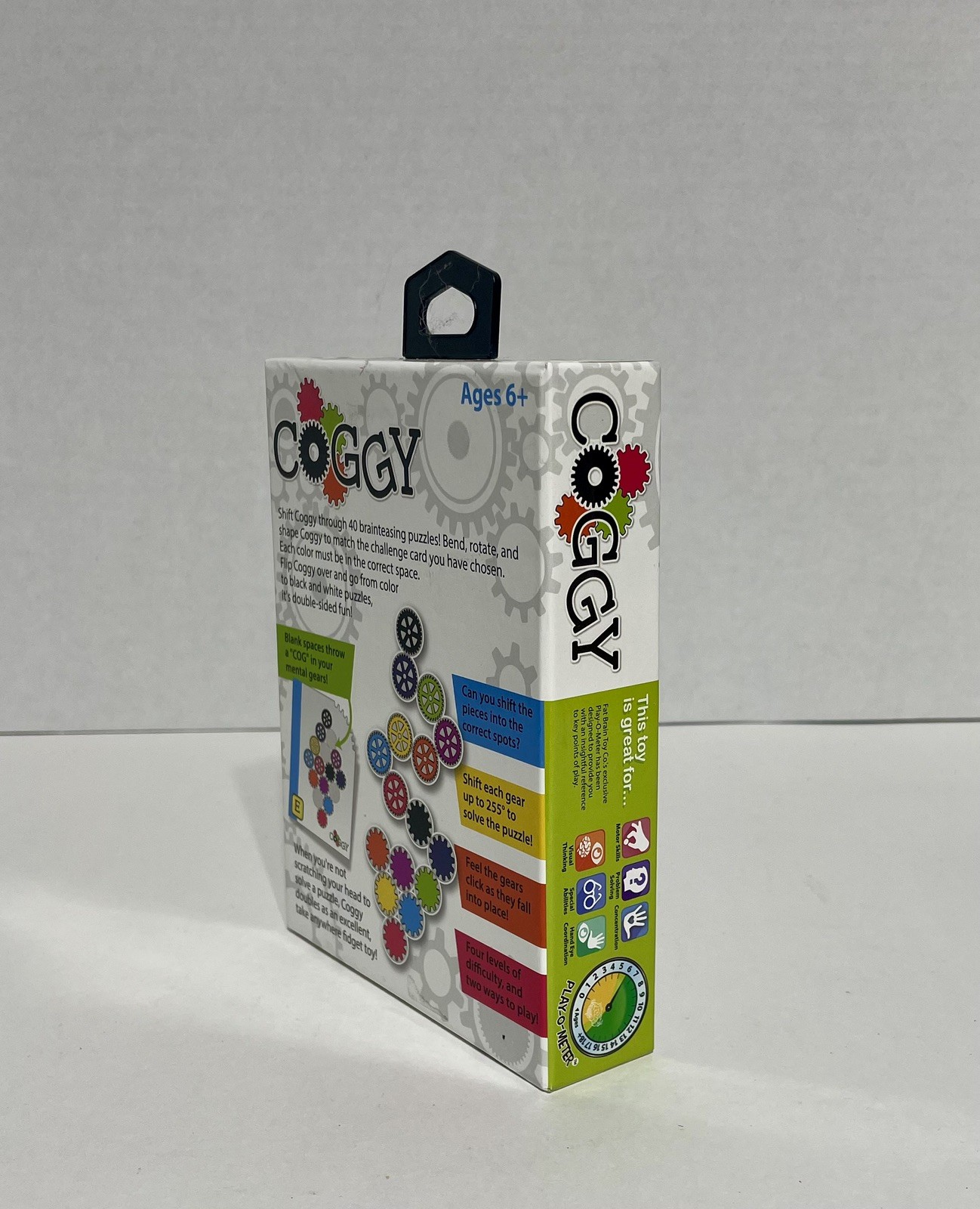 Coggy Puzzle by Fat Brain Toy- 40 Challenges Brain Game Ages 6+ NEW Sealed