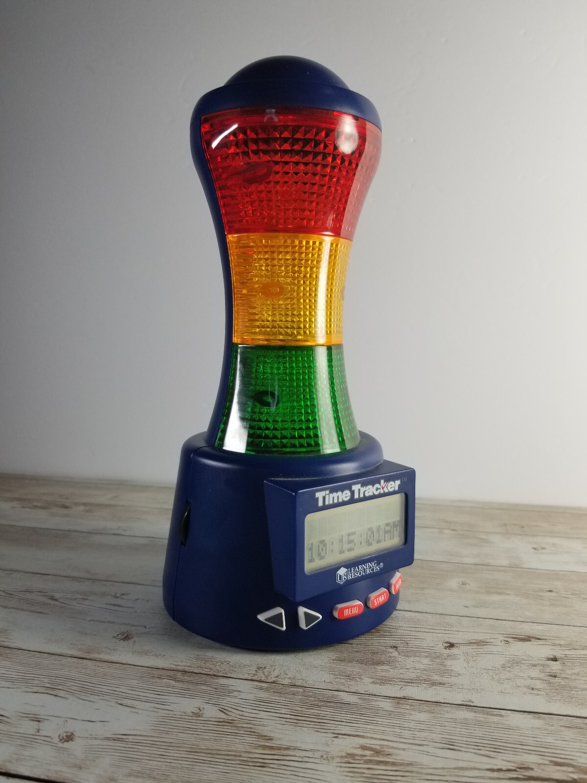 Learning Resources Time Tracker Visual Timer & Digital Clock with Lights & Sound