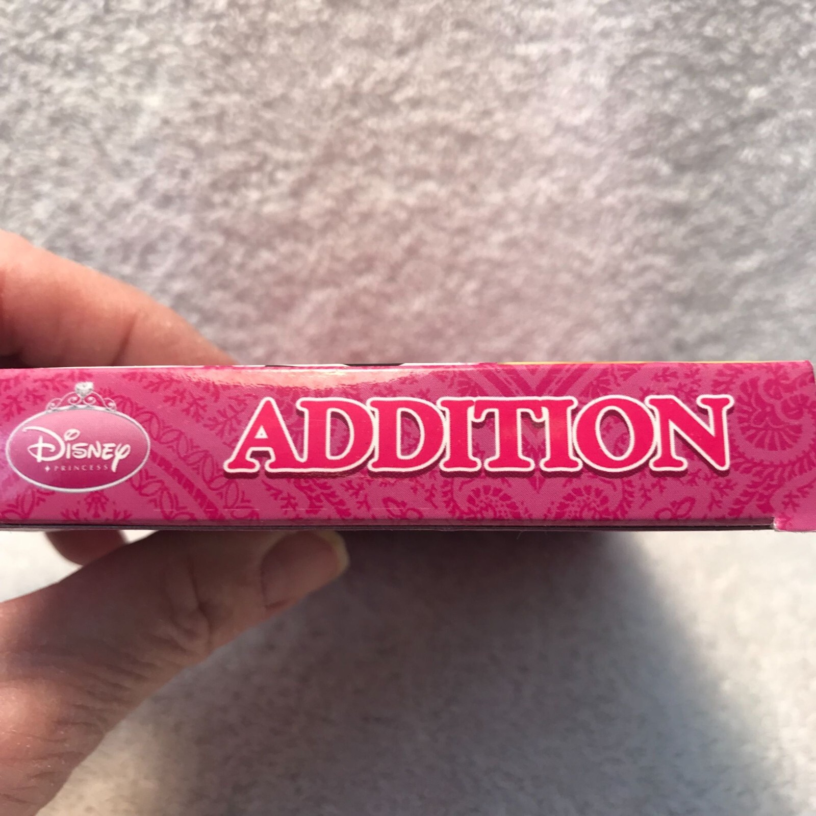 Disney Princess Addition Learning Cards For Kids 36 Colorful Flash Cards For Mat