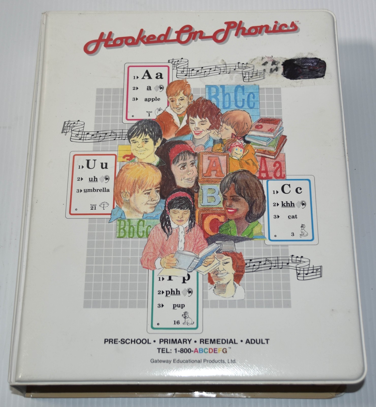 Vintage 90s HOOKED ON PHONICS COMPLETE Set CASSETTES + BOOKLETS