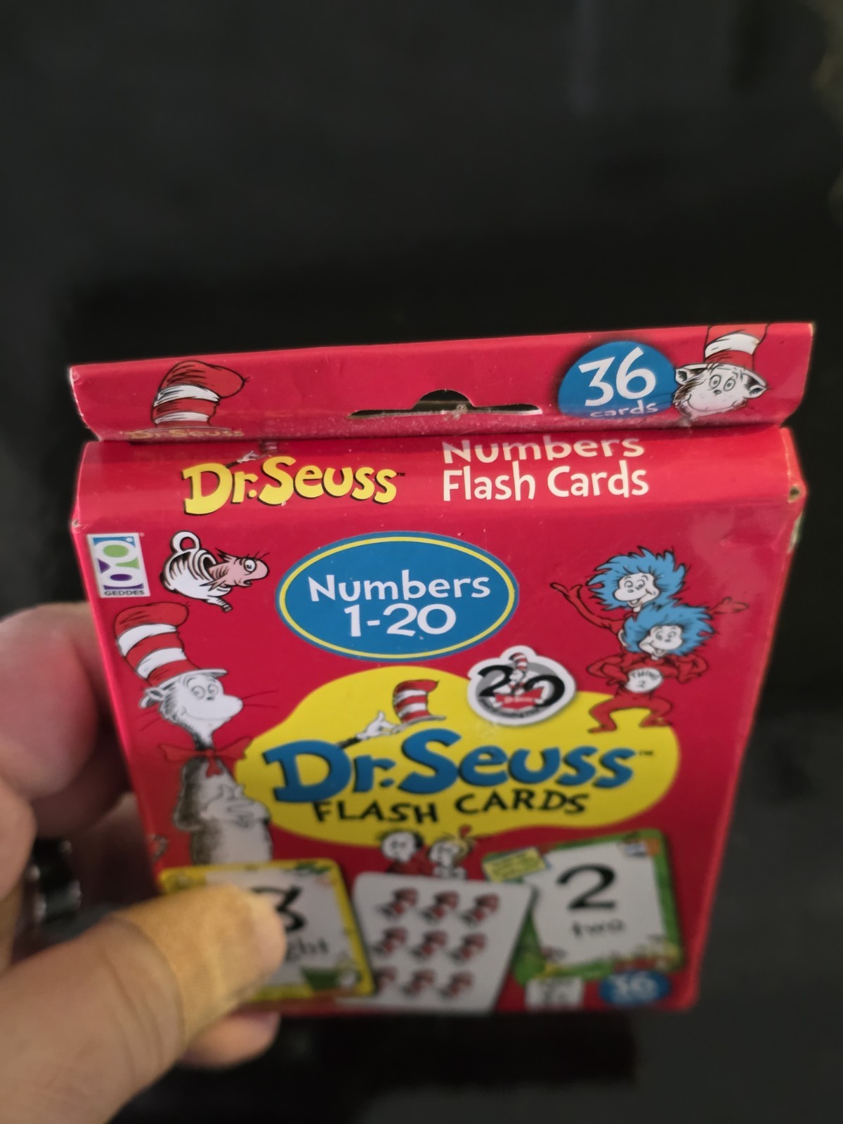Dr. Seuss Flash Cards Numbers 1-20 by Dalmation Press