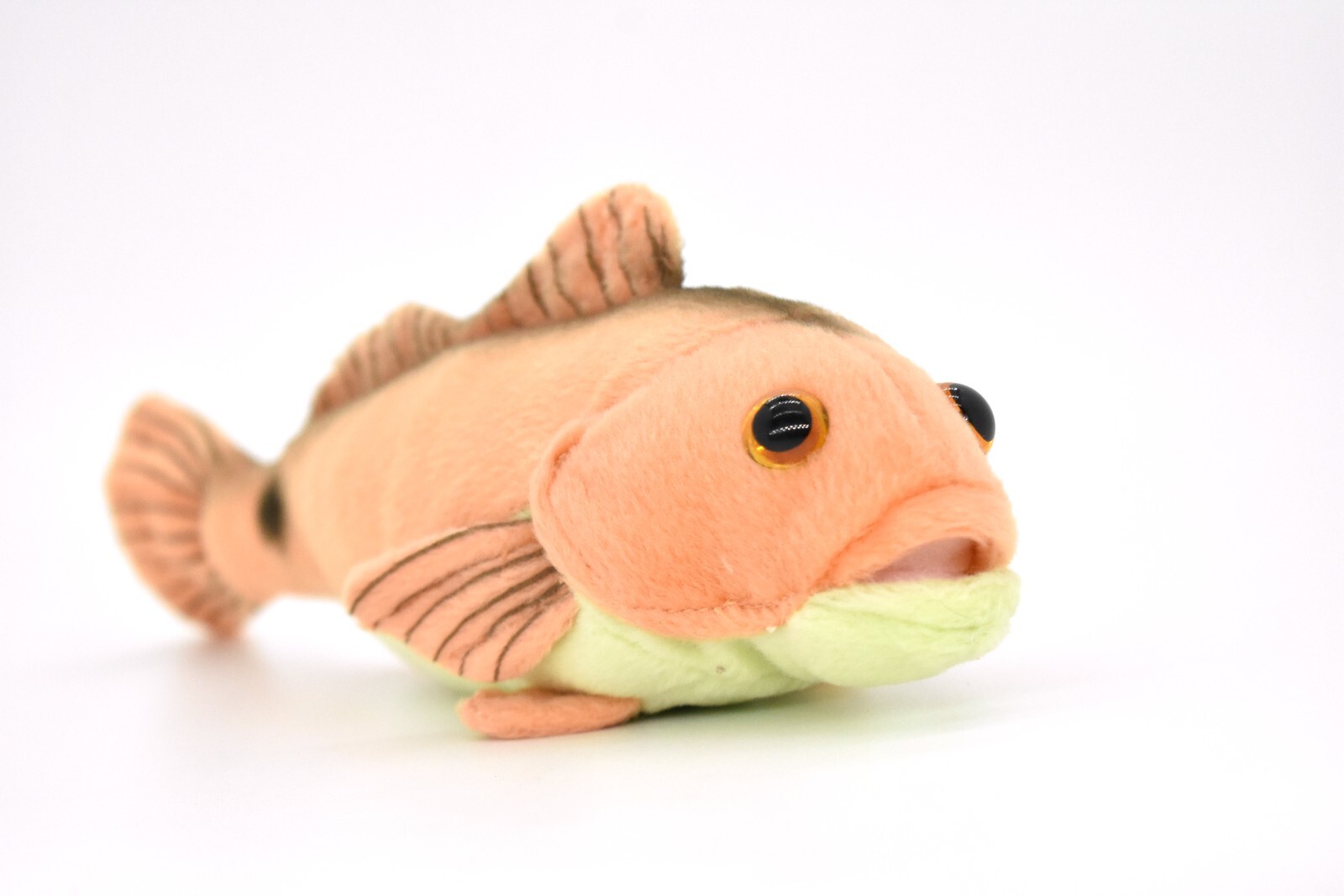 Red Fish Drum Spottail Bass Realistic Stuffed Plush Soft Toy 10″ F2400