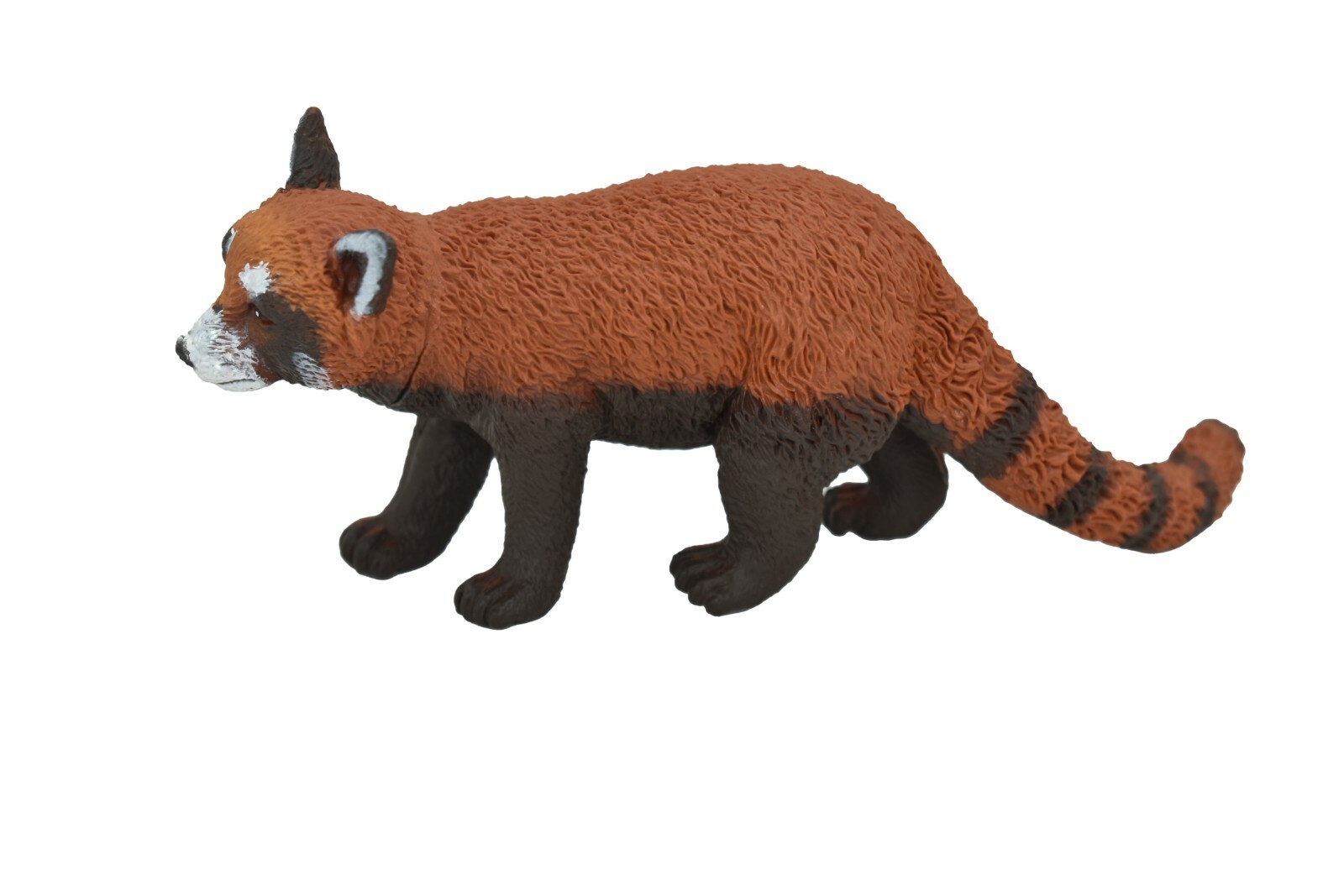 Panda Red Realistic Toy Model Plastic Replica Animal, Kids Gift 6″ F4414