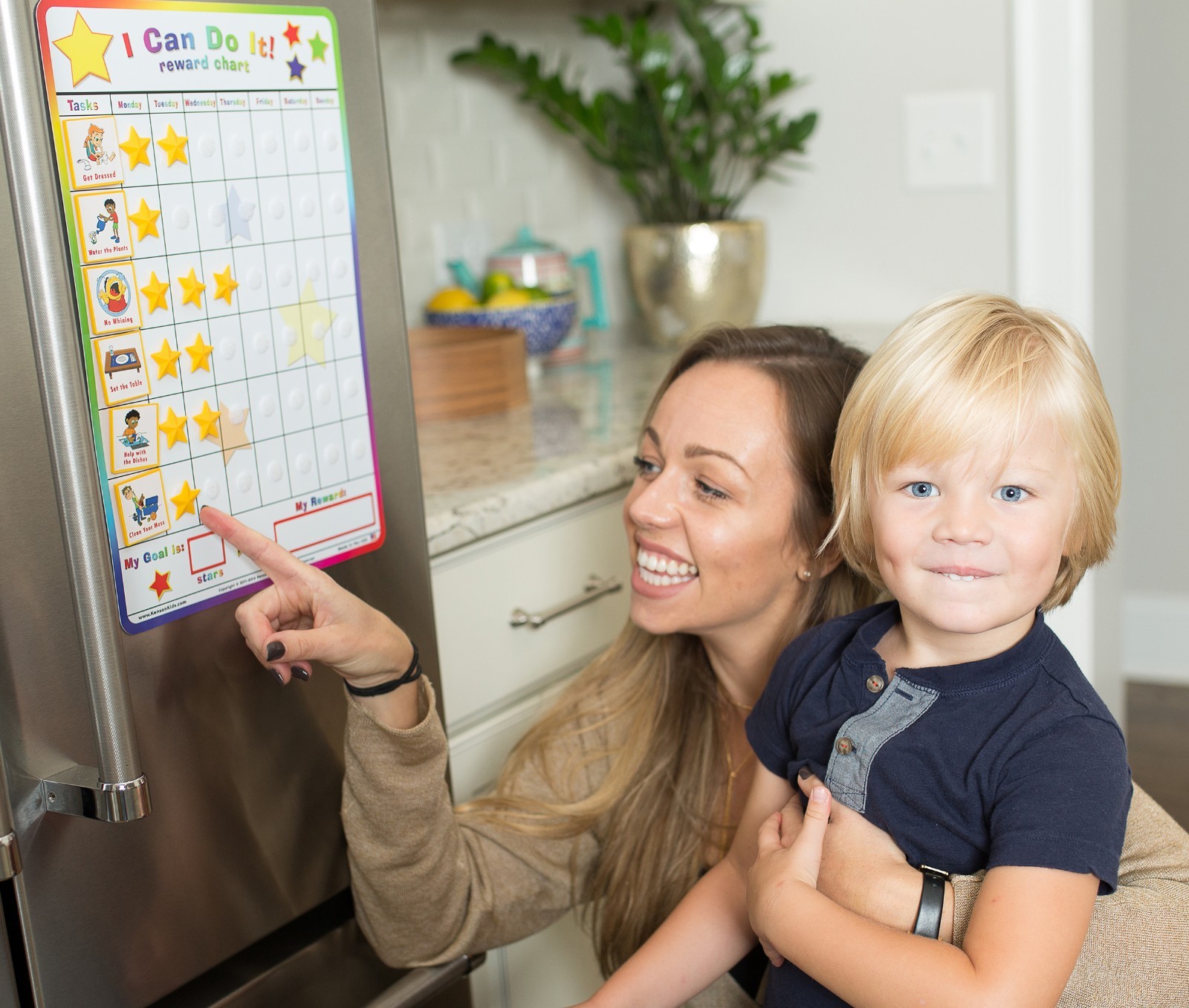 I Can Do It reward chart, Chore, behavior, incentive, potty, star chart for kids